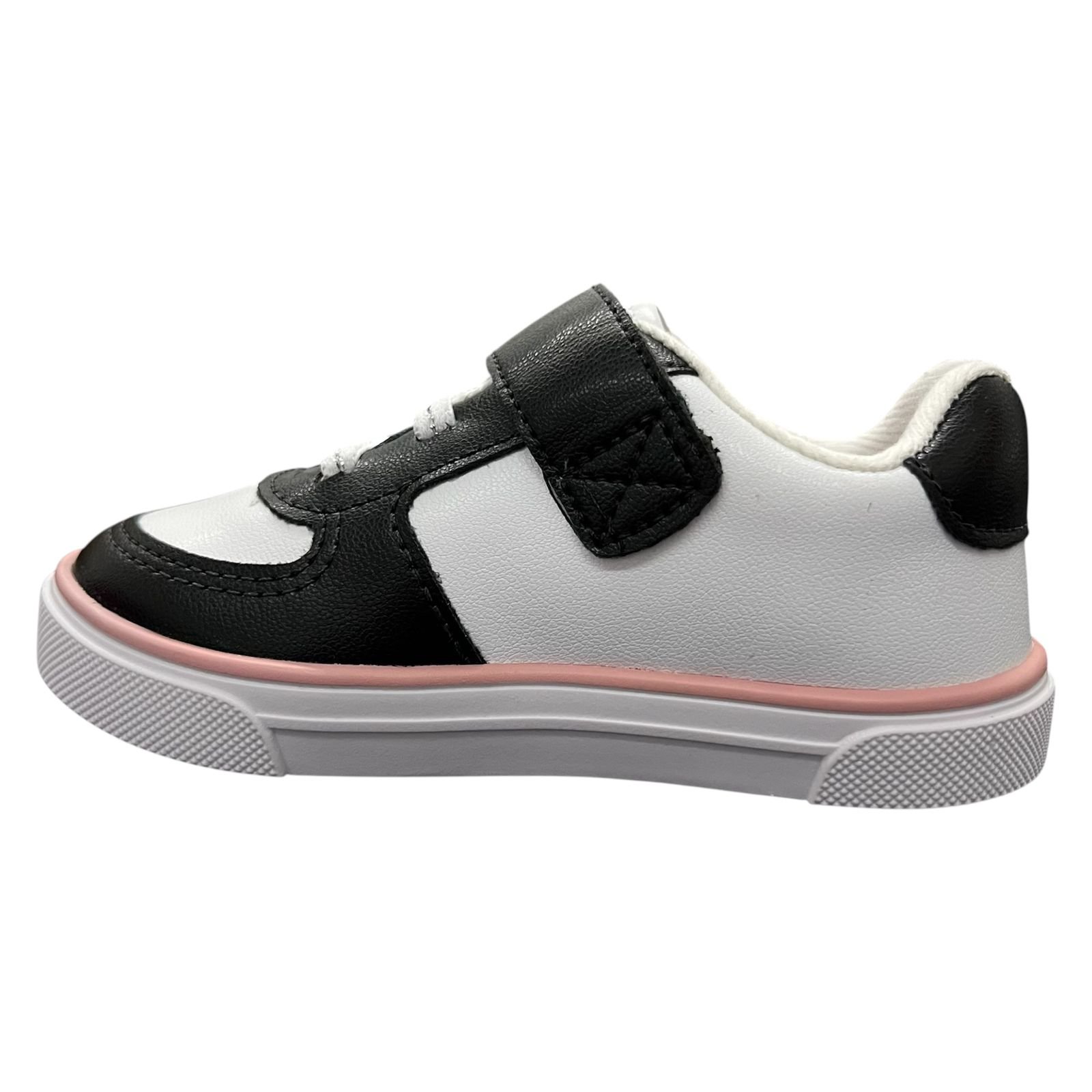 Tênis Molekinha Infantil Menina Calce Fácil 2740.203 Branco/Preto 4
