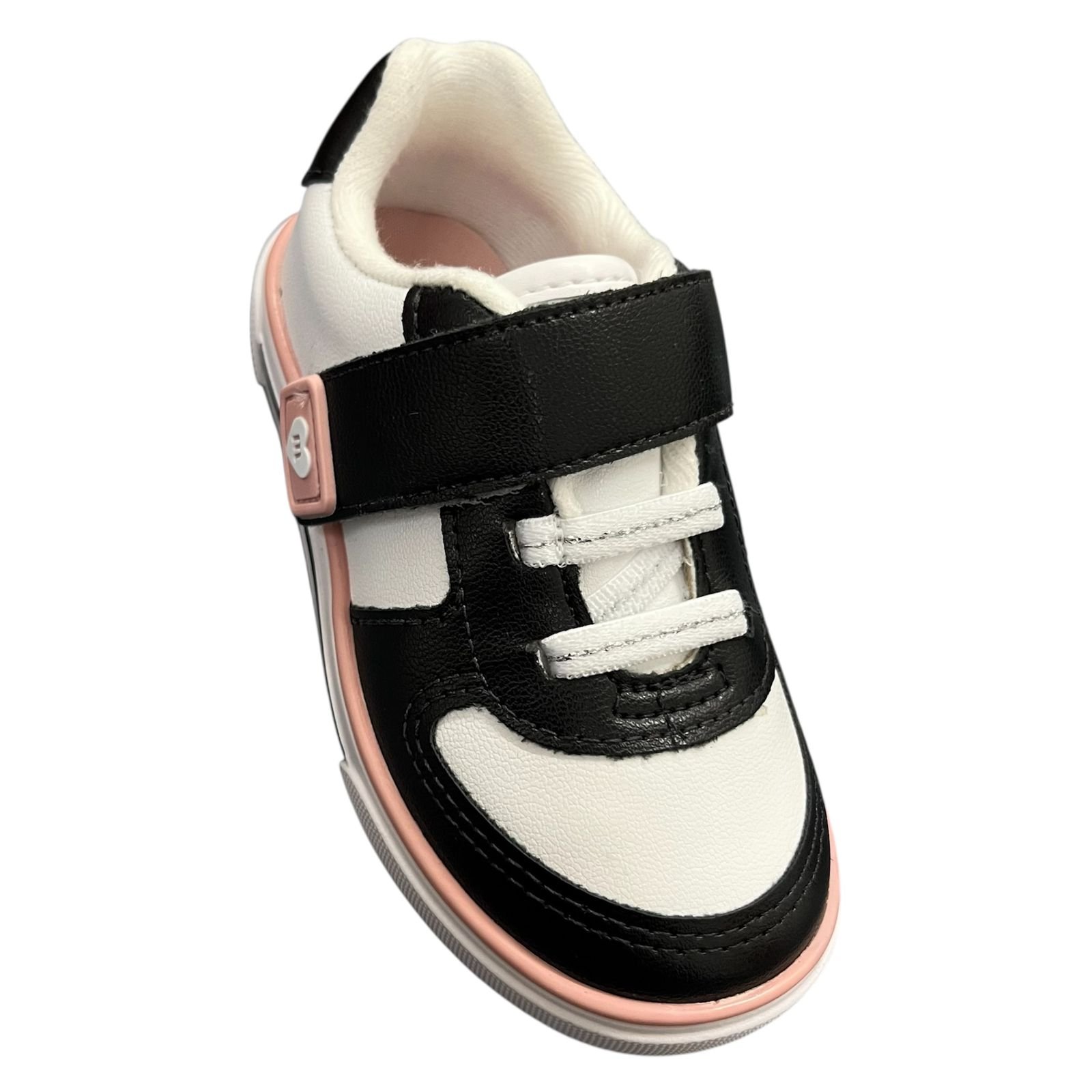 Tênis Molekinha Infantil Menina Calce Fácil 2740.203 Branco/Preto 2