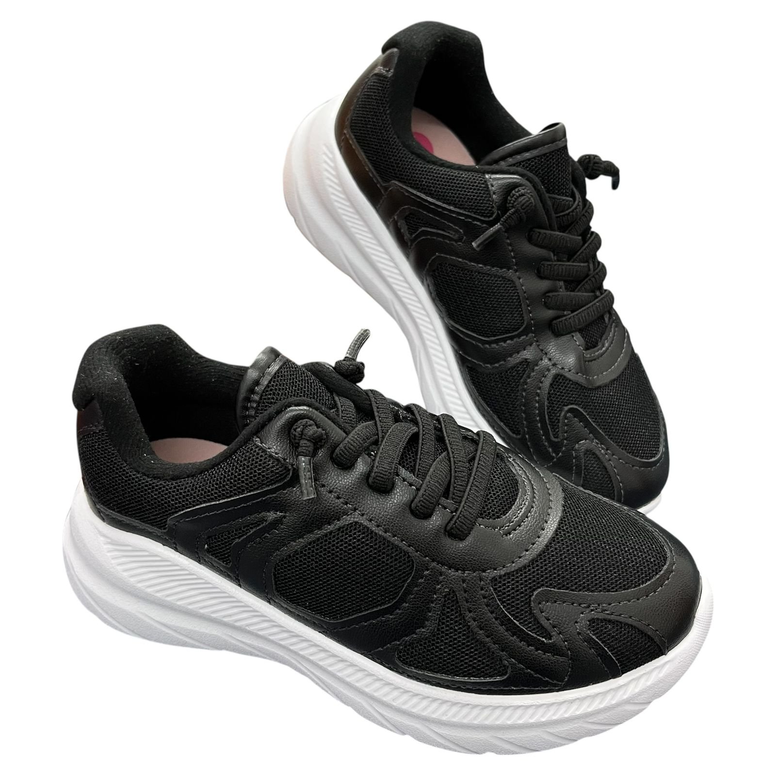 Tênis Molekinha Infantil Menina Calce Fácil 2584.107 Preto 5