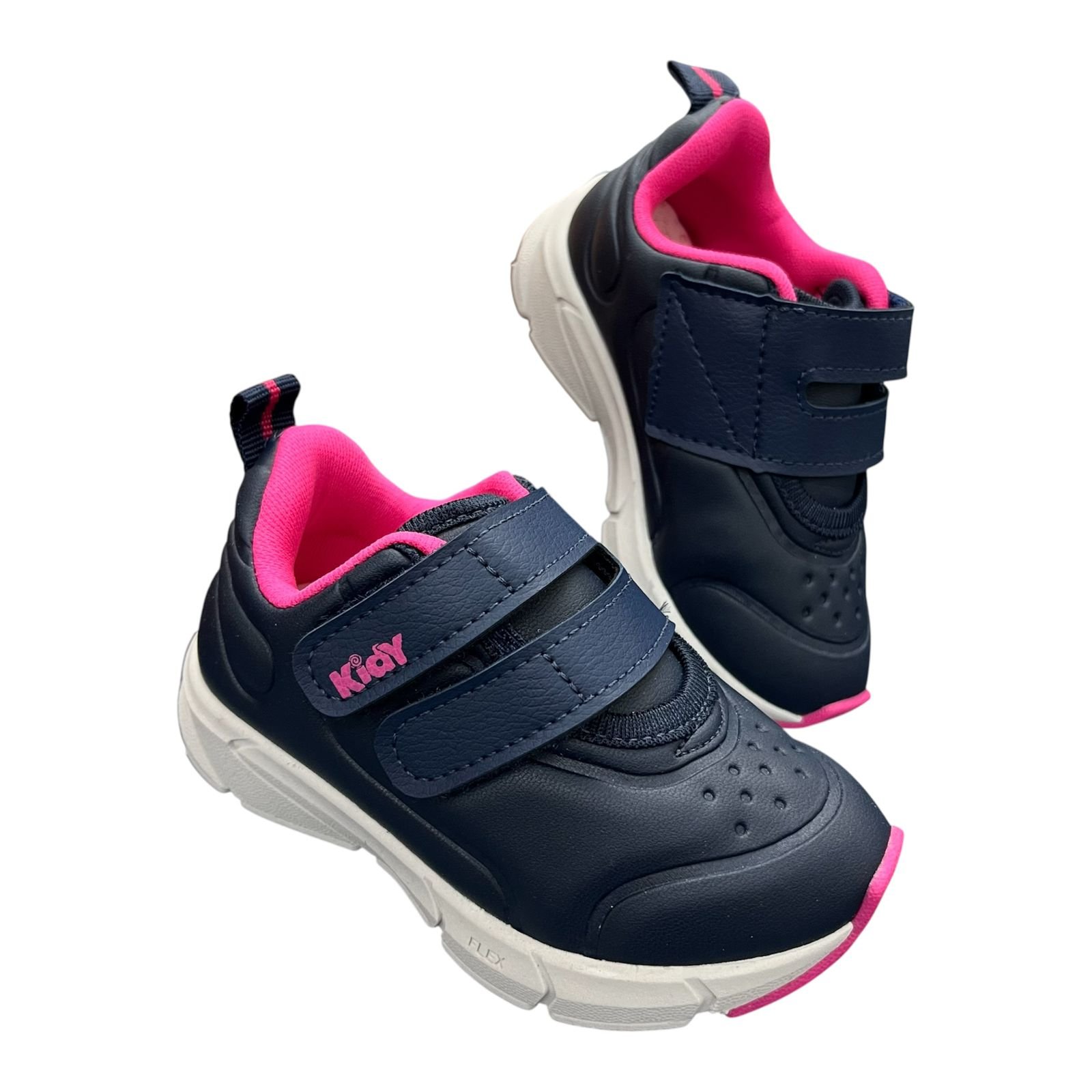 Tênis Infantil Menina Kidy Energy Baby 1186-3786 Azul Marinho 4