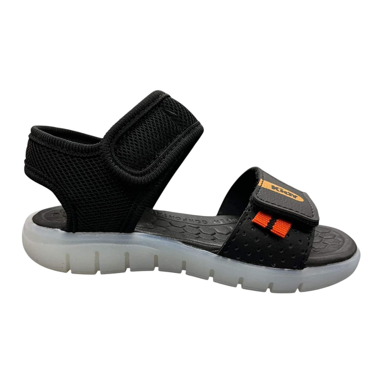 Sandália Kidy Wave Infantil Menino Luz De Led 0036-7009