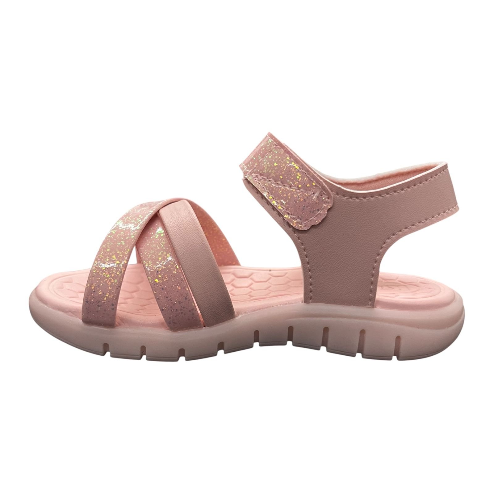 Sandália Kidy Wave Infantil Menina Luz De Led 1037-4005 Rosa 6