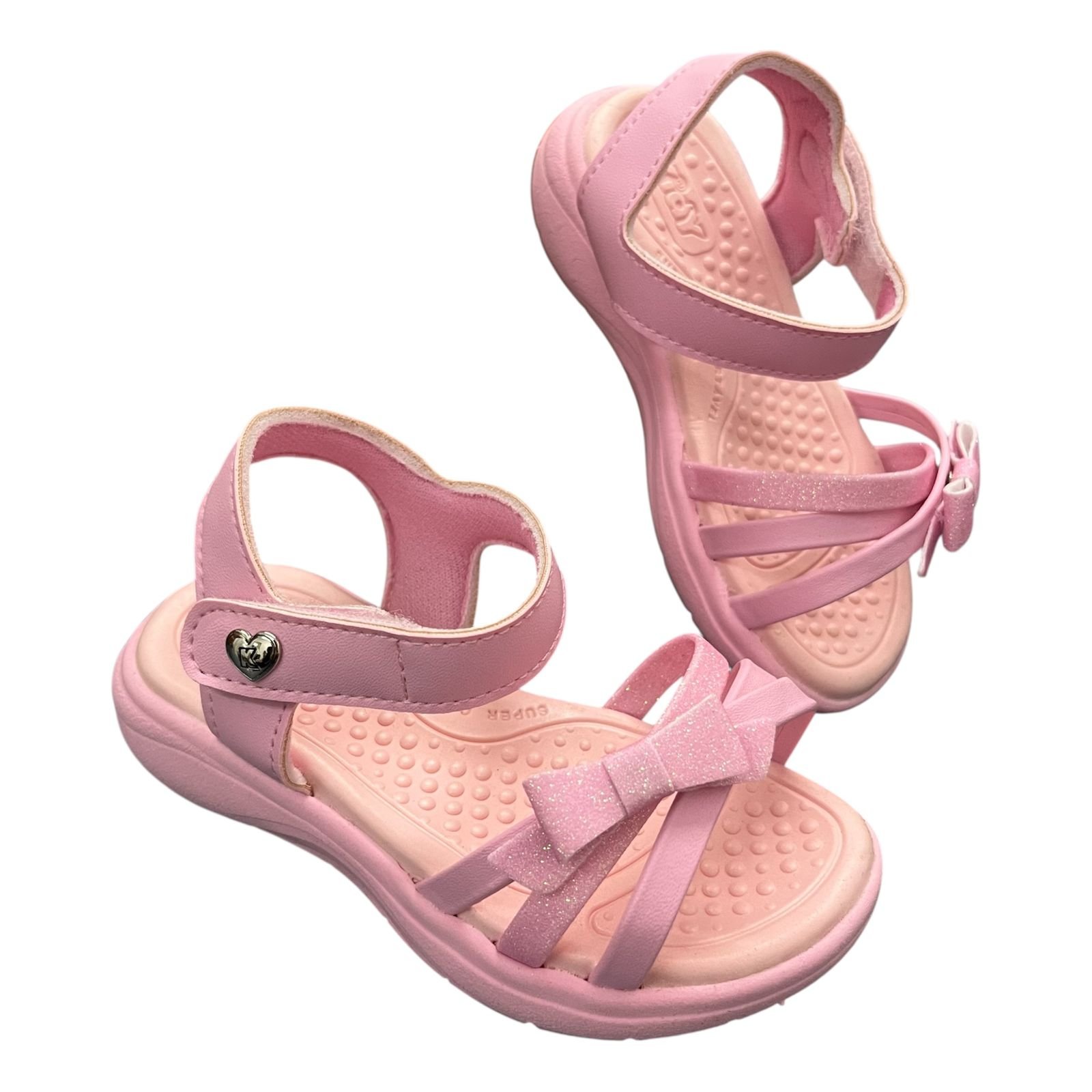 Sandália Kidy Fly Infantil Menina Luz De Led 1079-0008 Rosa 3