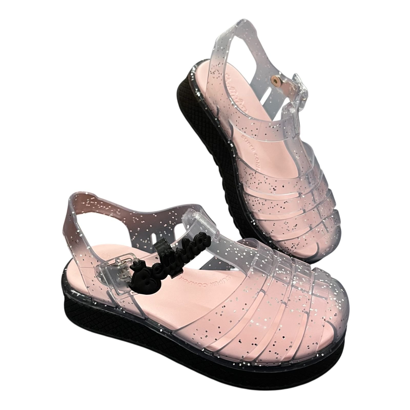 Sandália Kidy Gloss Infantil Menina 3000-1103 Preto 5