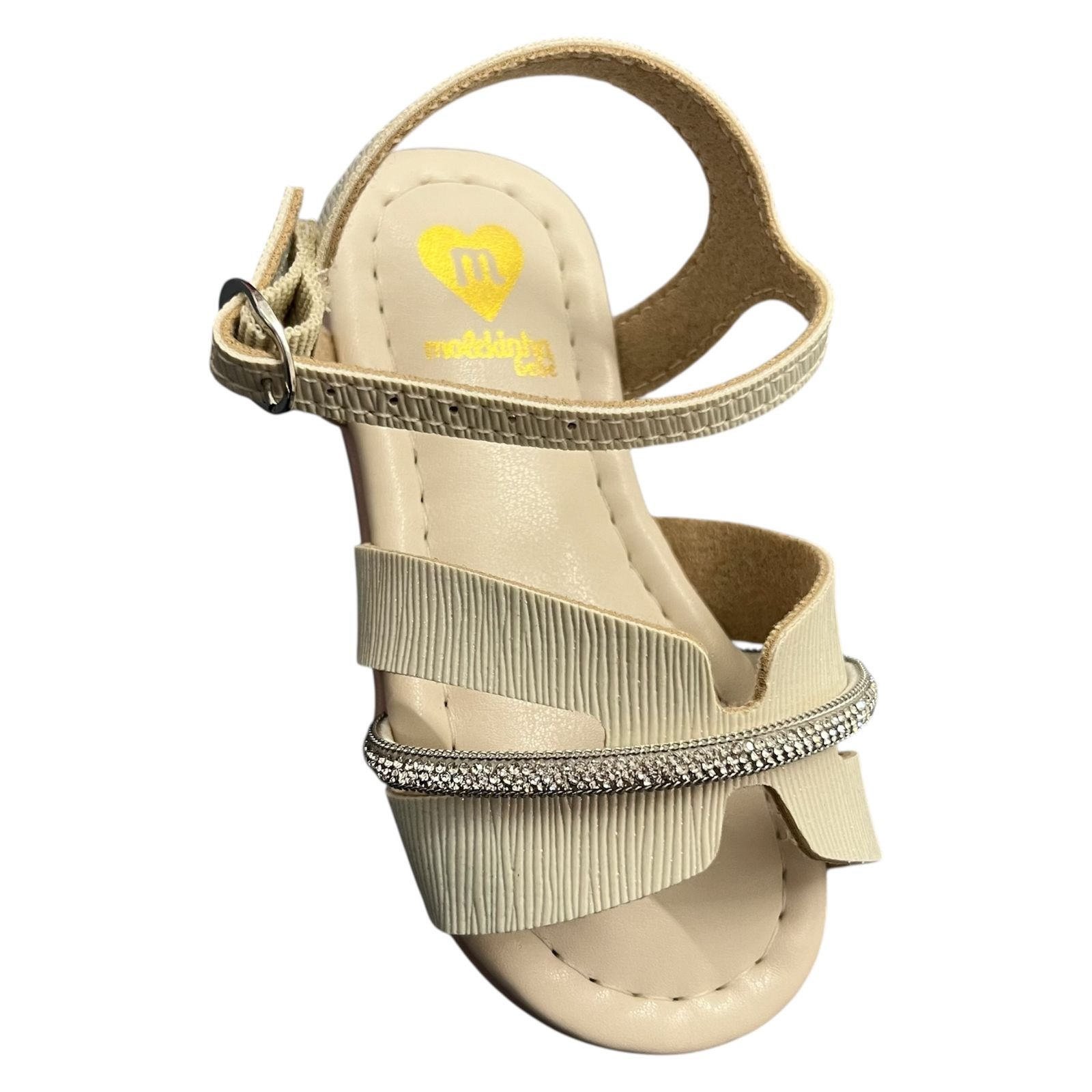 Sandália Molekinha Infantil Menina 2114.285 Off White 2