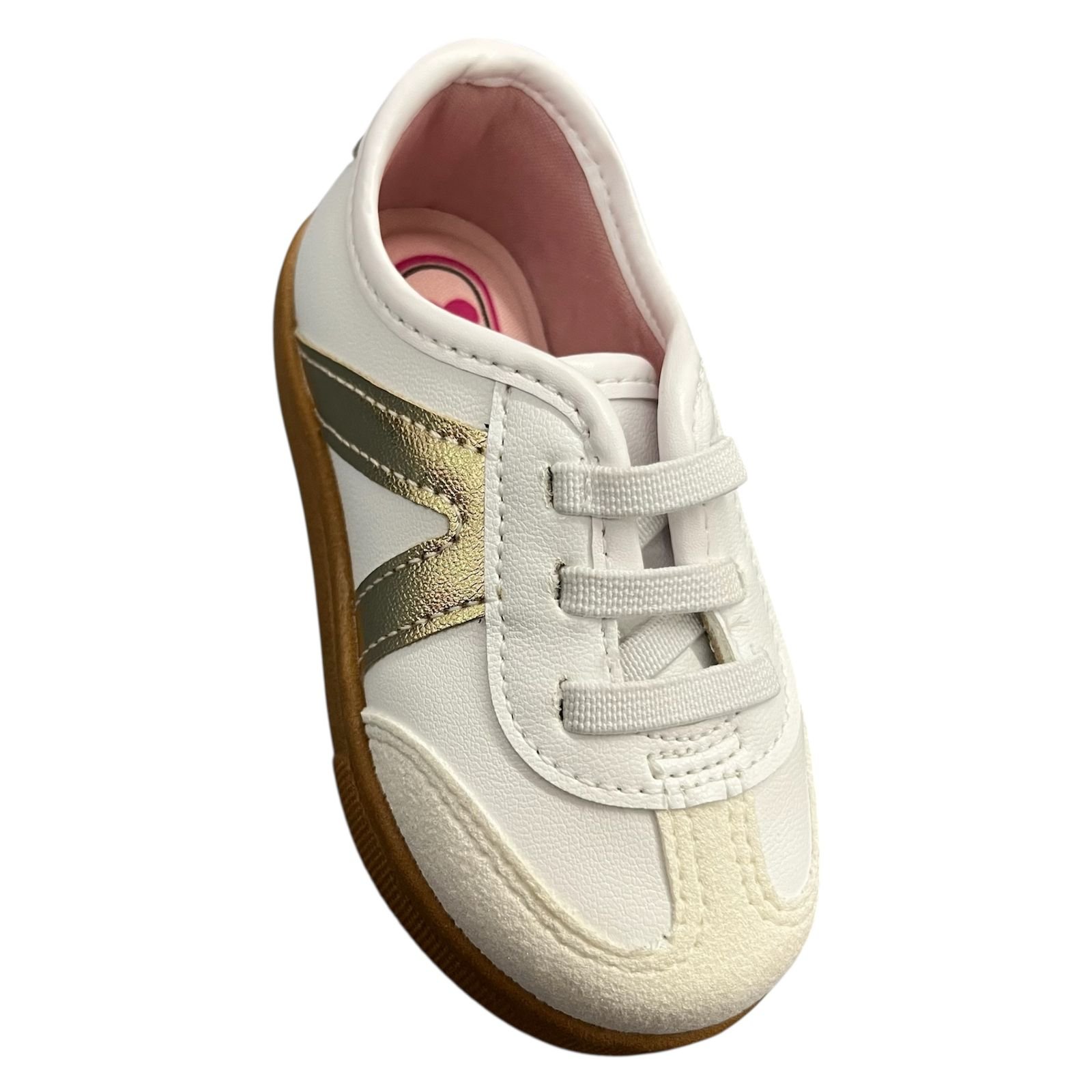 Tênis Molekinha Infantil Menina Calce Fácil 2118.592 Branco 2