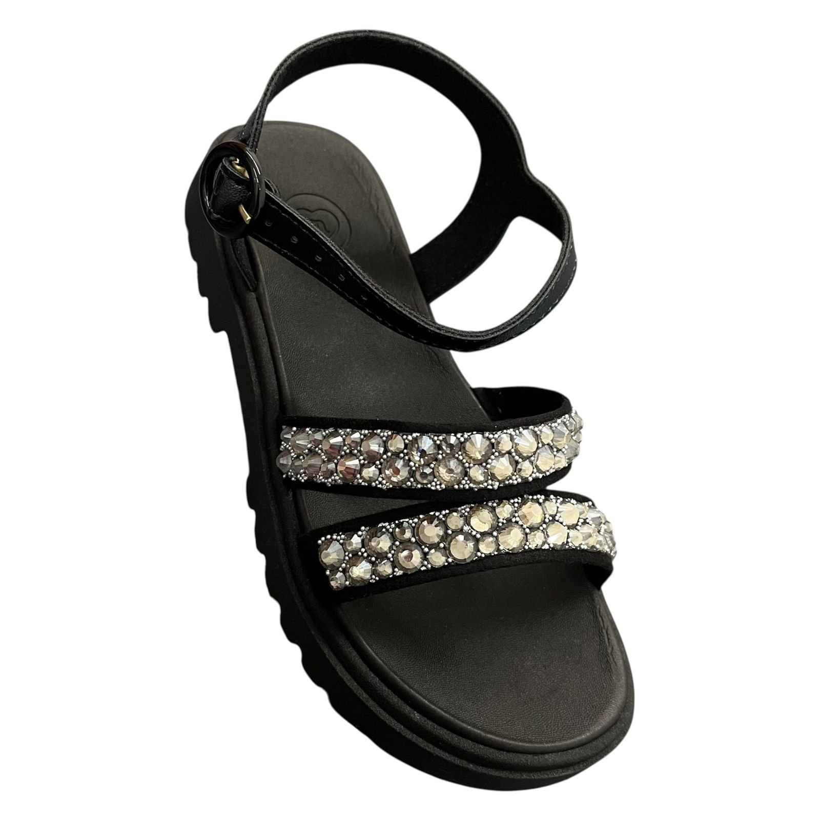 Sandália Papete Molekinha Infantil Menina 2344.148 Preto 2