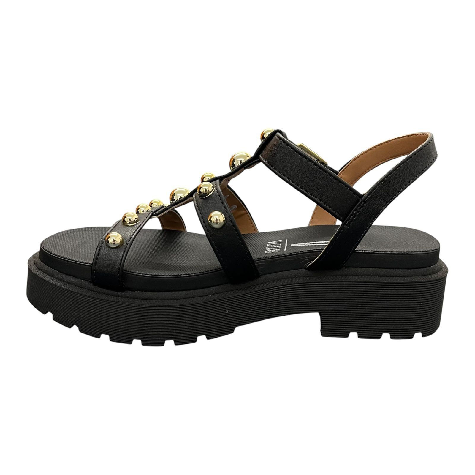 Sandália Vizzano Flatform Tratorada 6499.110 Preto 3