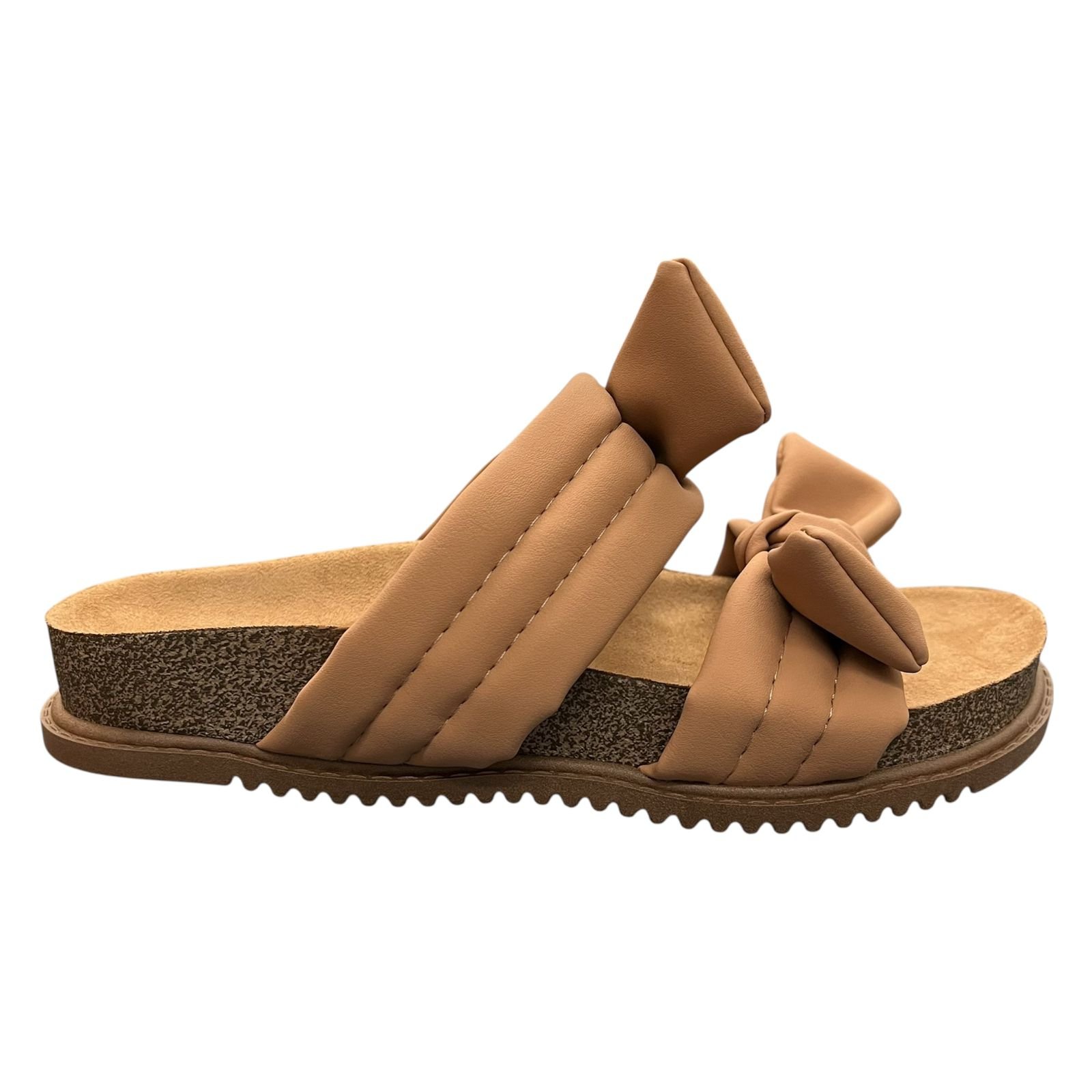 Sandália Papete Beira Rio Laço Nobuck 8523.122