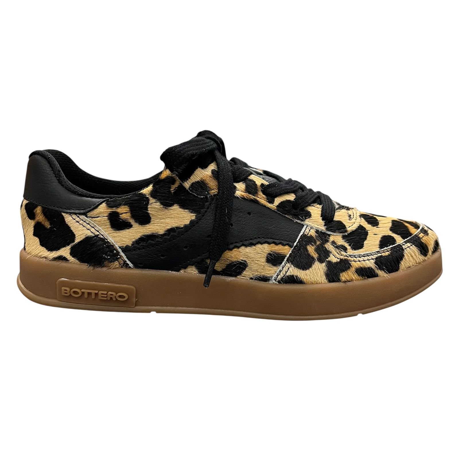 Tênis Casual Bottero Onça Em Couro 364909