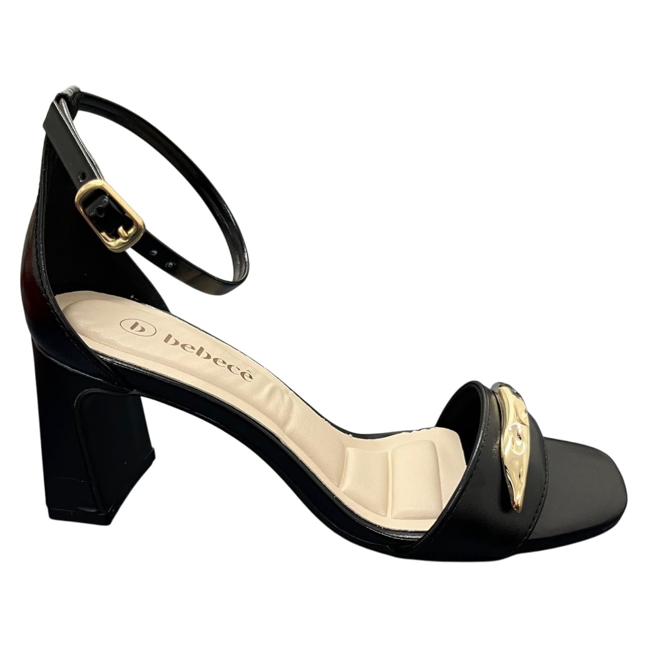 Sandália Feminina Bebecê Salto Bloco T6040-744