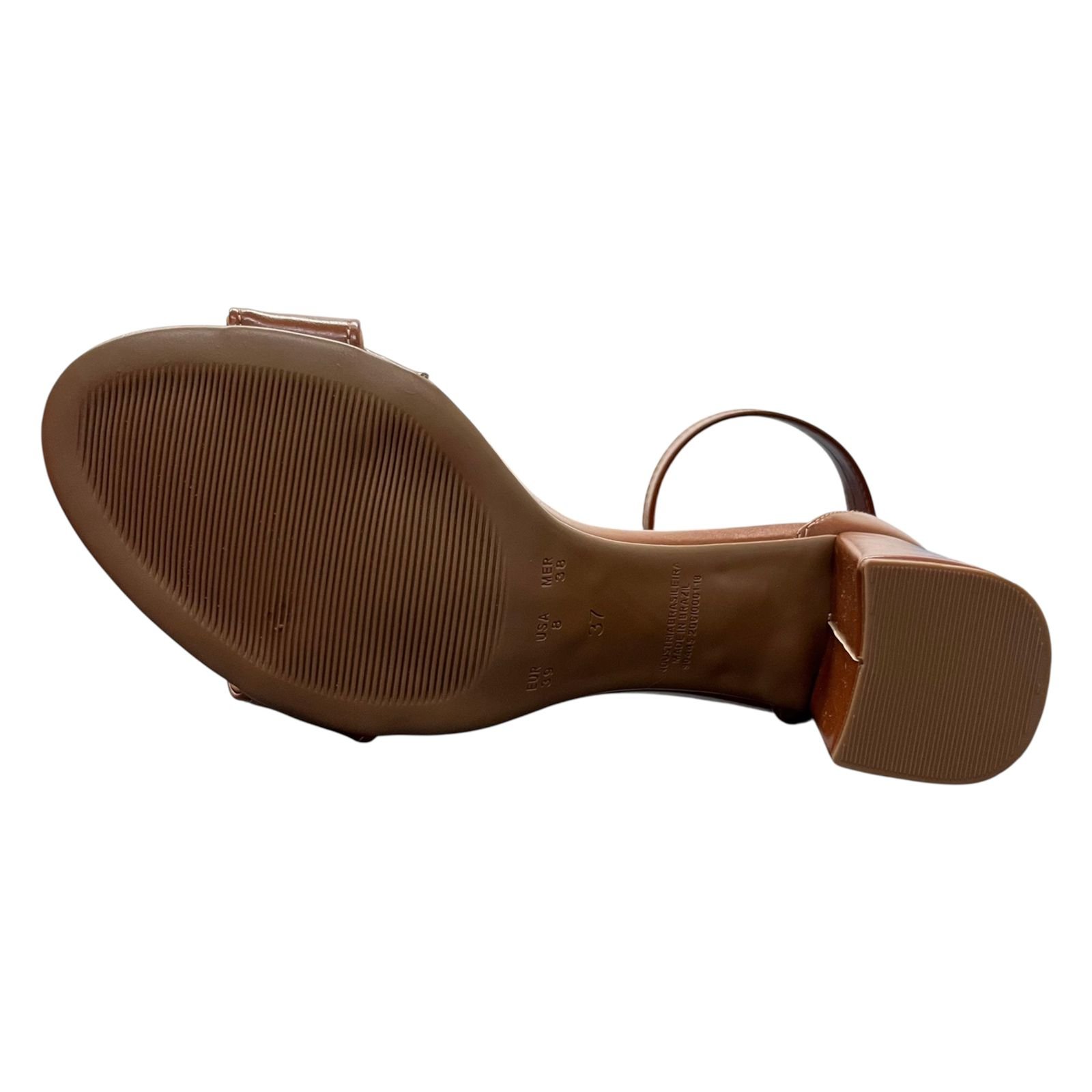 Sandália Feminina Bebecê Salto Bloco T6059-500 Marrom 4