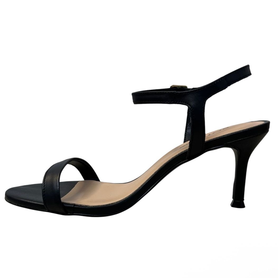 Sandália Salto Fino Bottero Em Couro 373402 Preto 3