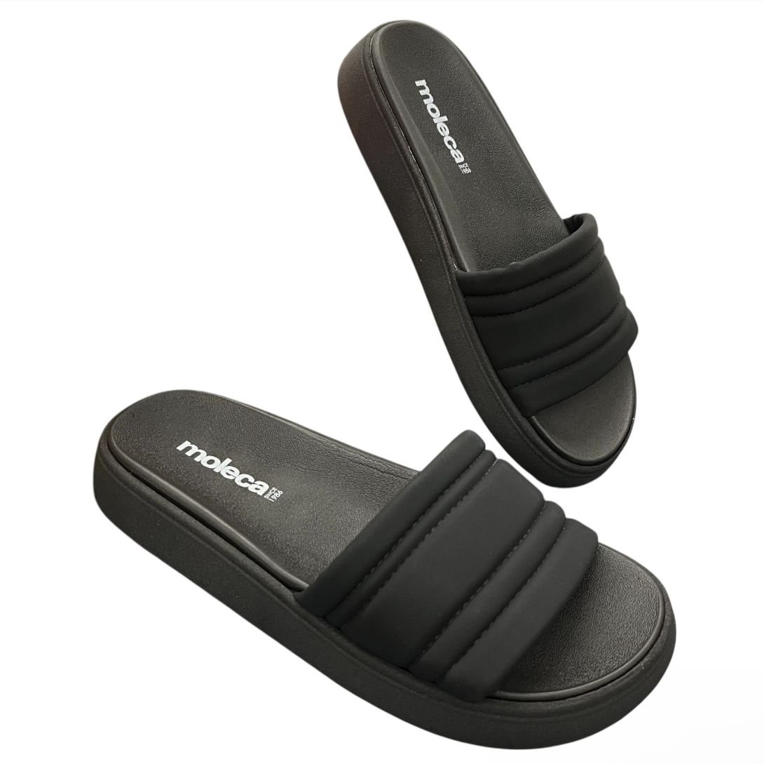Chinelo Slide Flatform Moleca Ultra Soft 5469.148 Preto 4