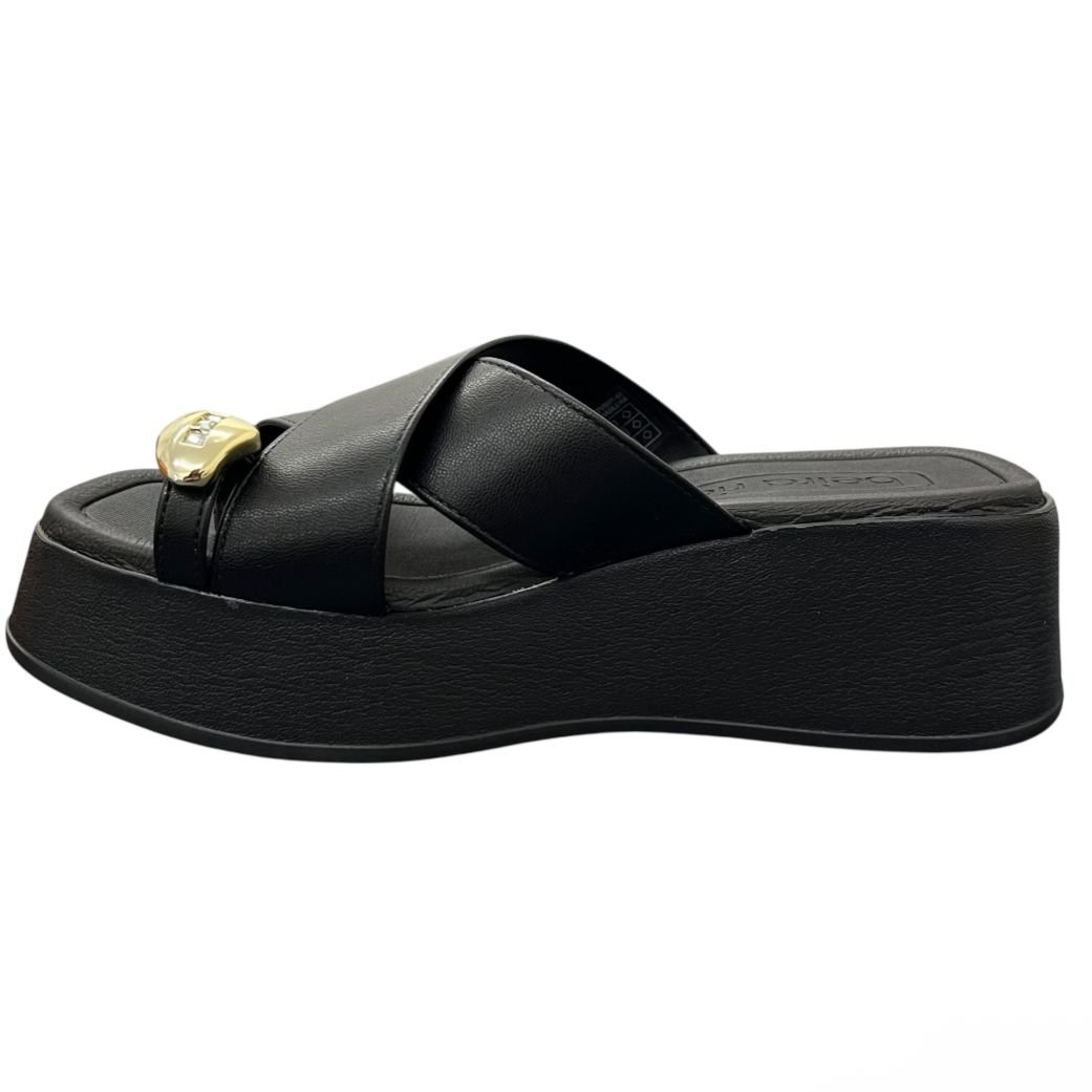 Tamanco Feminino Plataforma Beira Rio 8530.114 Preto 5