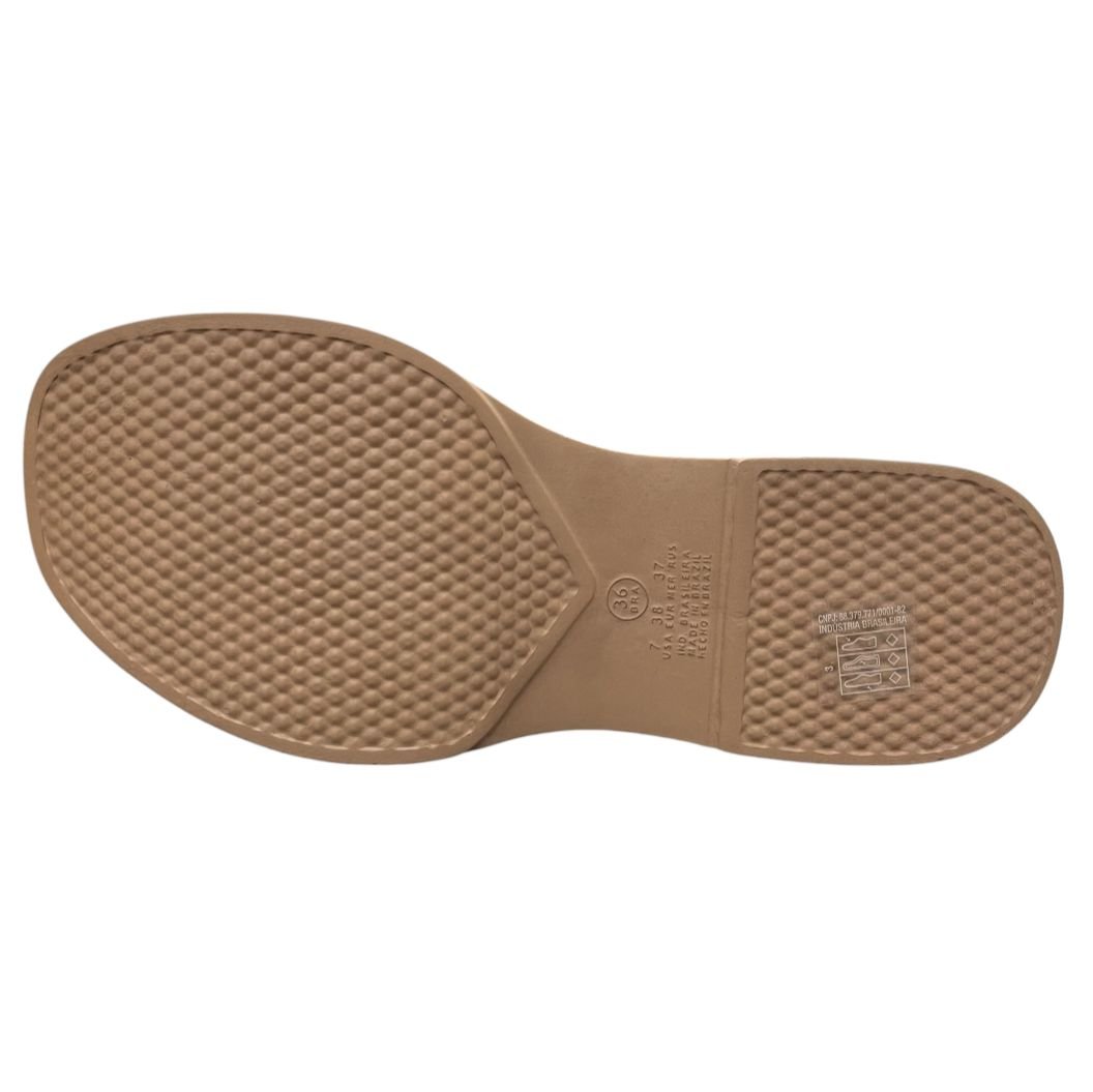 Tamanco Slide Plataforma Moleca 5503.100 Nude 4