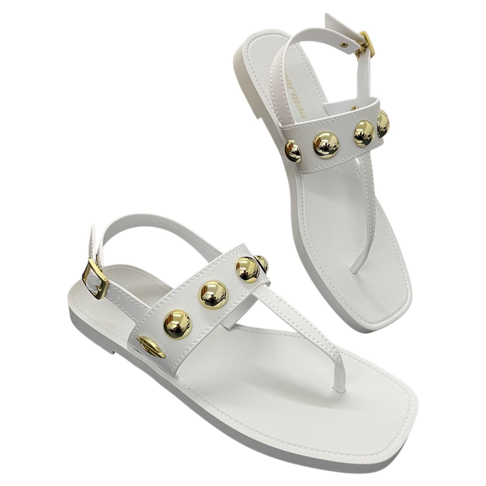 Sandália Feminina Rasteira De Dedo Mormaii 322100341 Branco 3