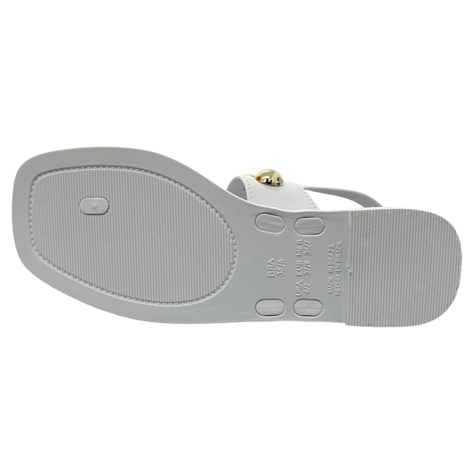 Sandália Feminina Rasteira De Dedo Mormaii 322100341 Branco 4