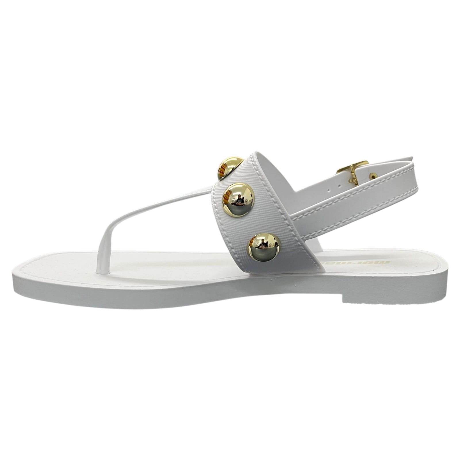 Sandália Feminina Rasteira De Dedo Mormaii 322100341 Branco 5