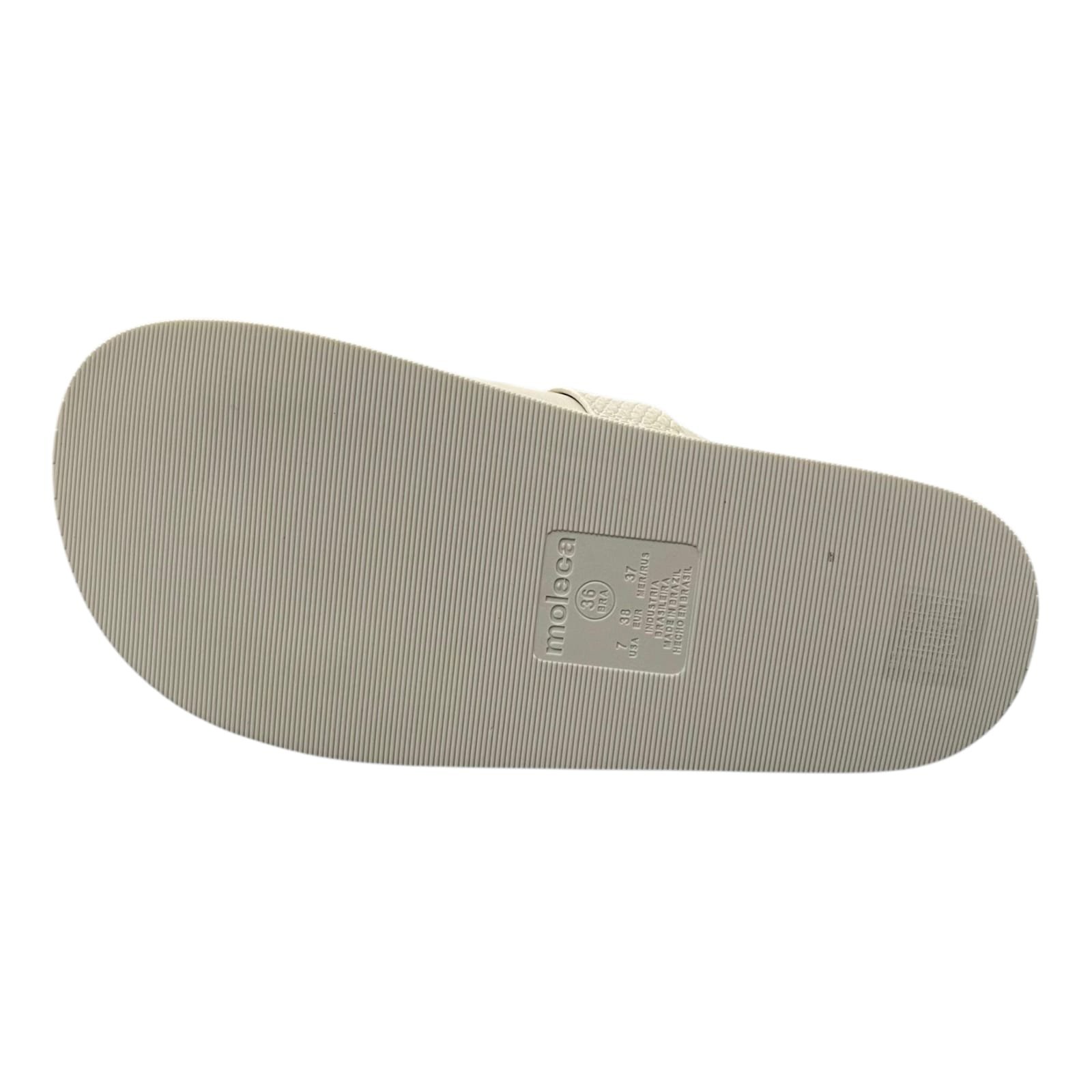 Sandália Papete De Dedo Moleca 5500.215 Branco 3