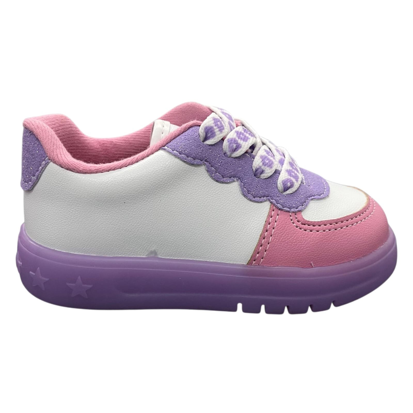 Tênis Infantil Menina Molekinha Luz De Led 2742.203