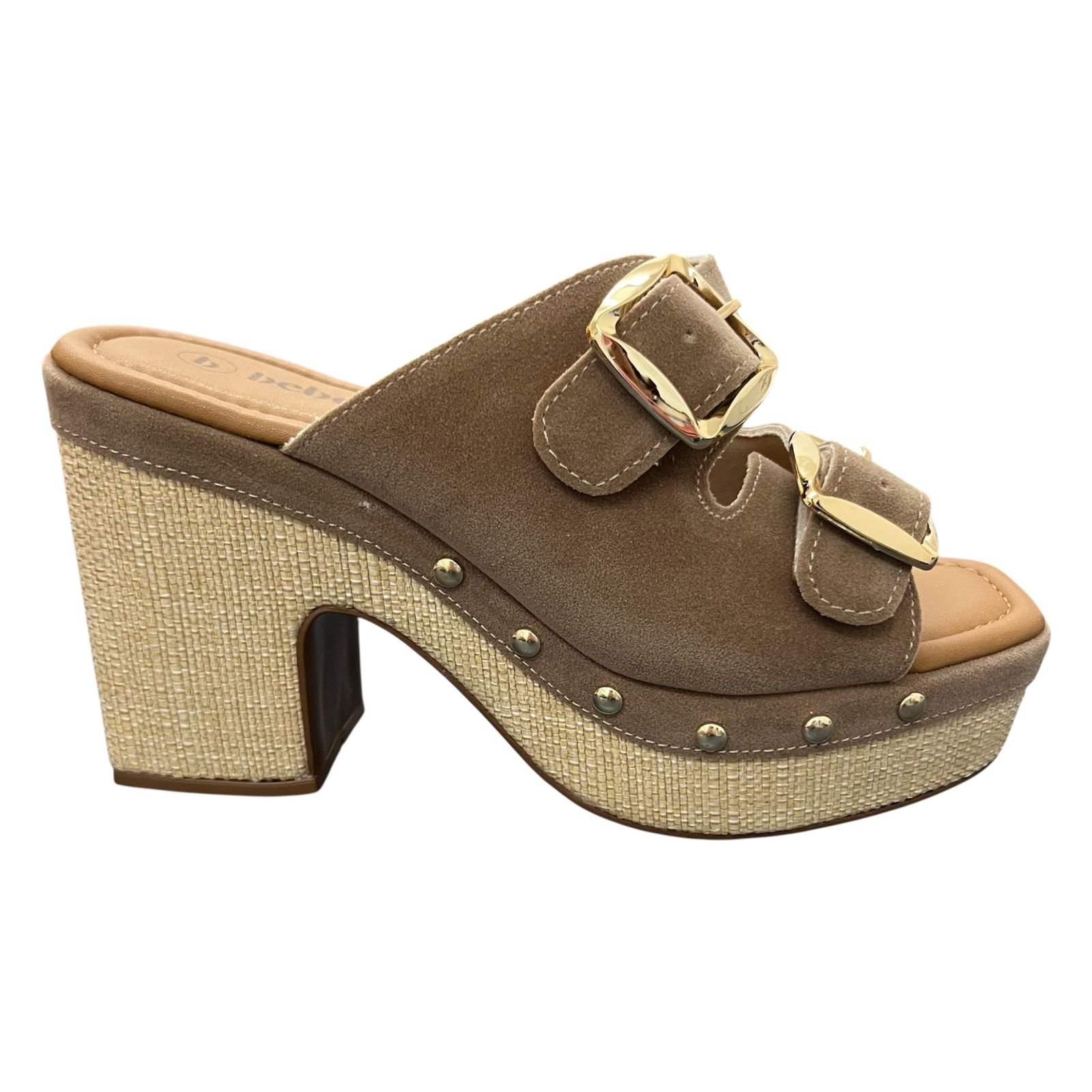 Tamanco Clog Bebecê Plataforma Camurção T5110-129