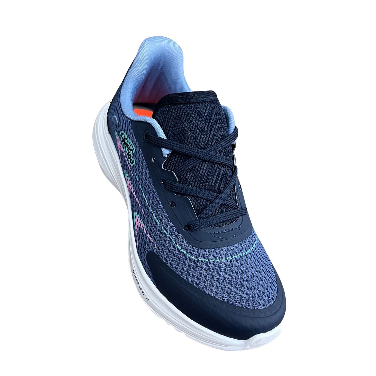 Tênis Infantil Menina Kidy K360 Super Leve 1021-3262 Azul Marinho 2