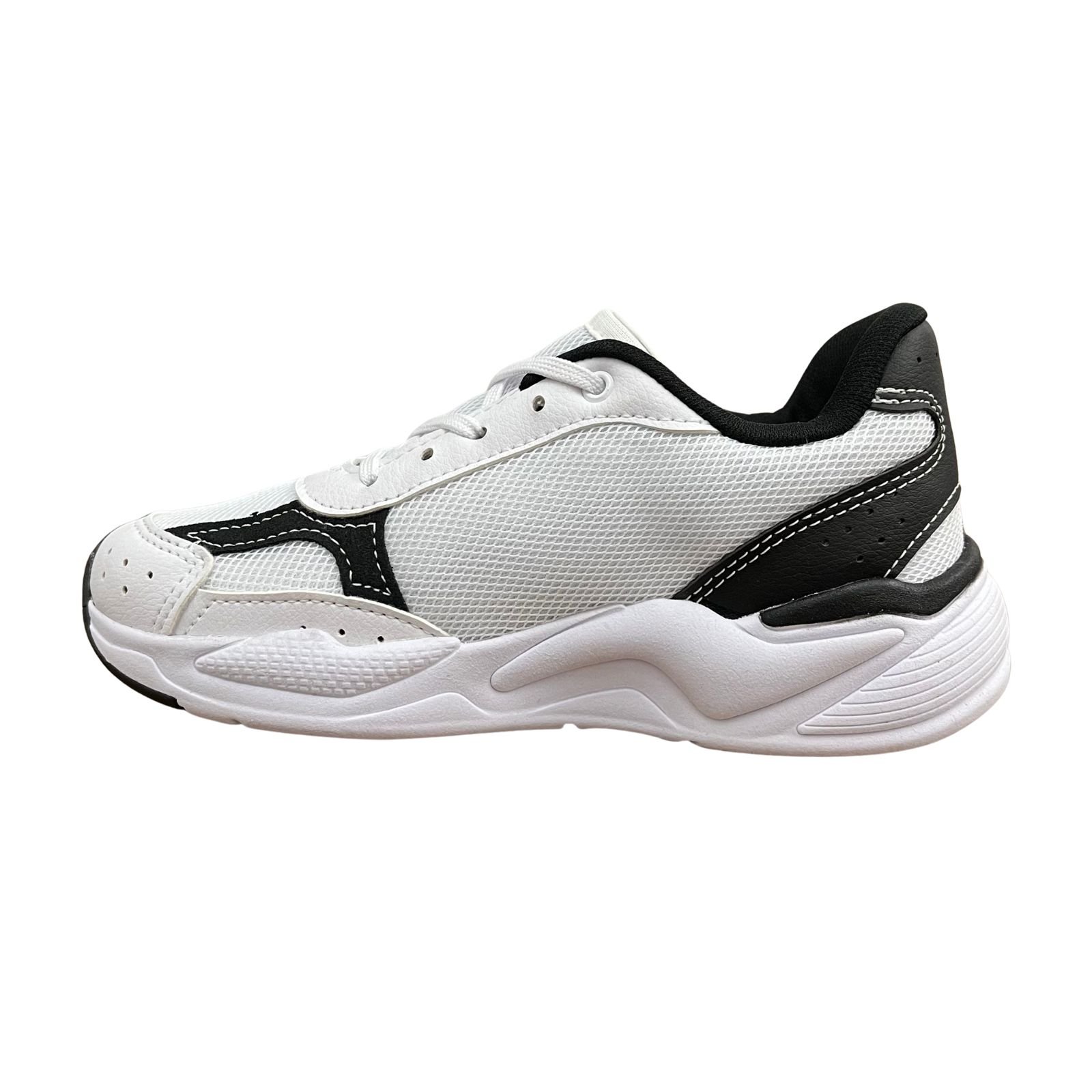 Tênis Infantil Menino Kidy K360 Retrô 0002-0061 Branco/Preto 5