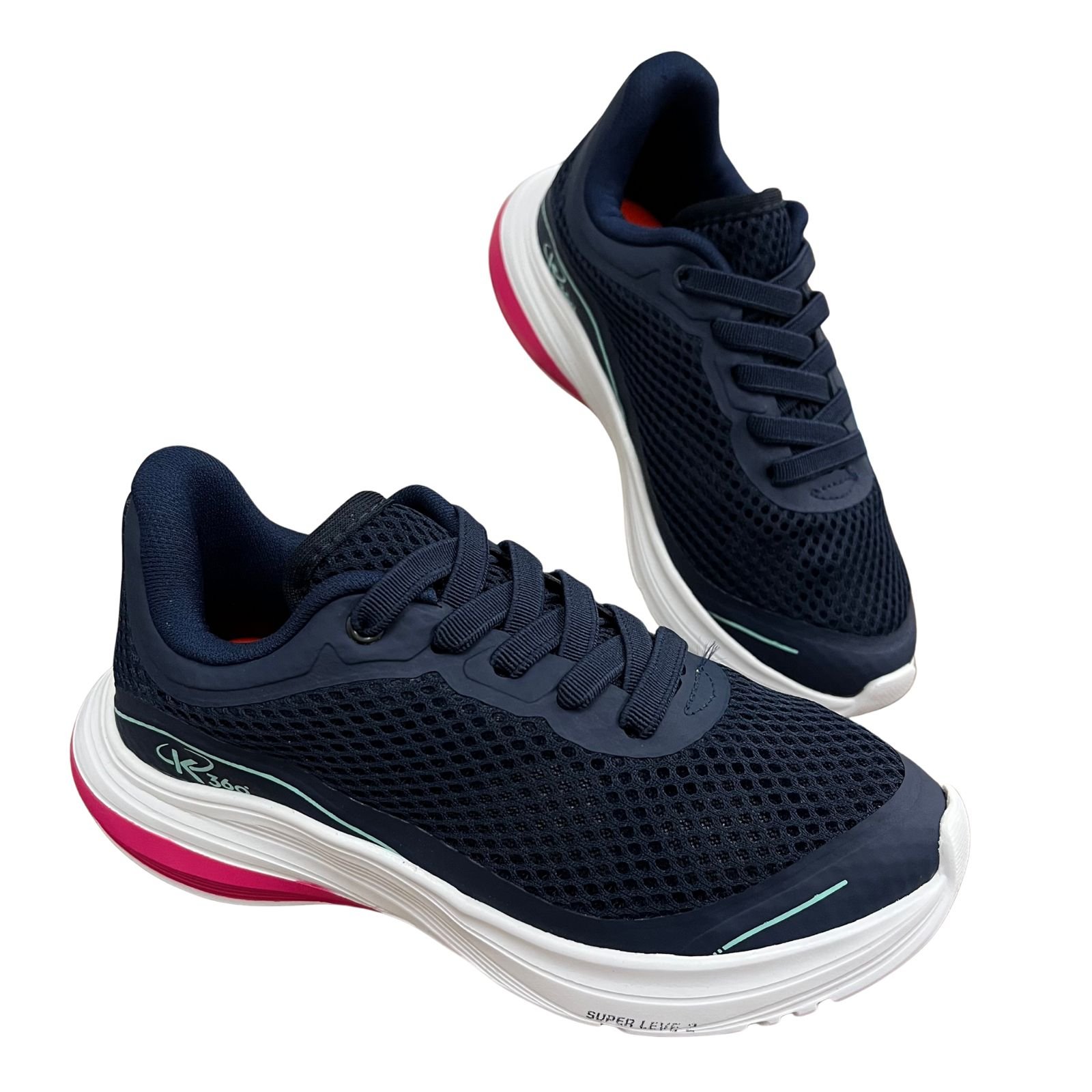 Tênis Infantil Menina Kidy K360 Super Leve 1023-9440 Azul Marinho 4