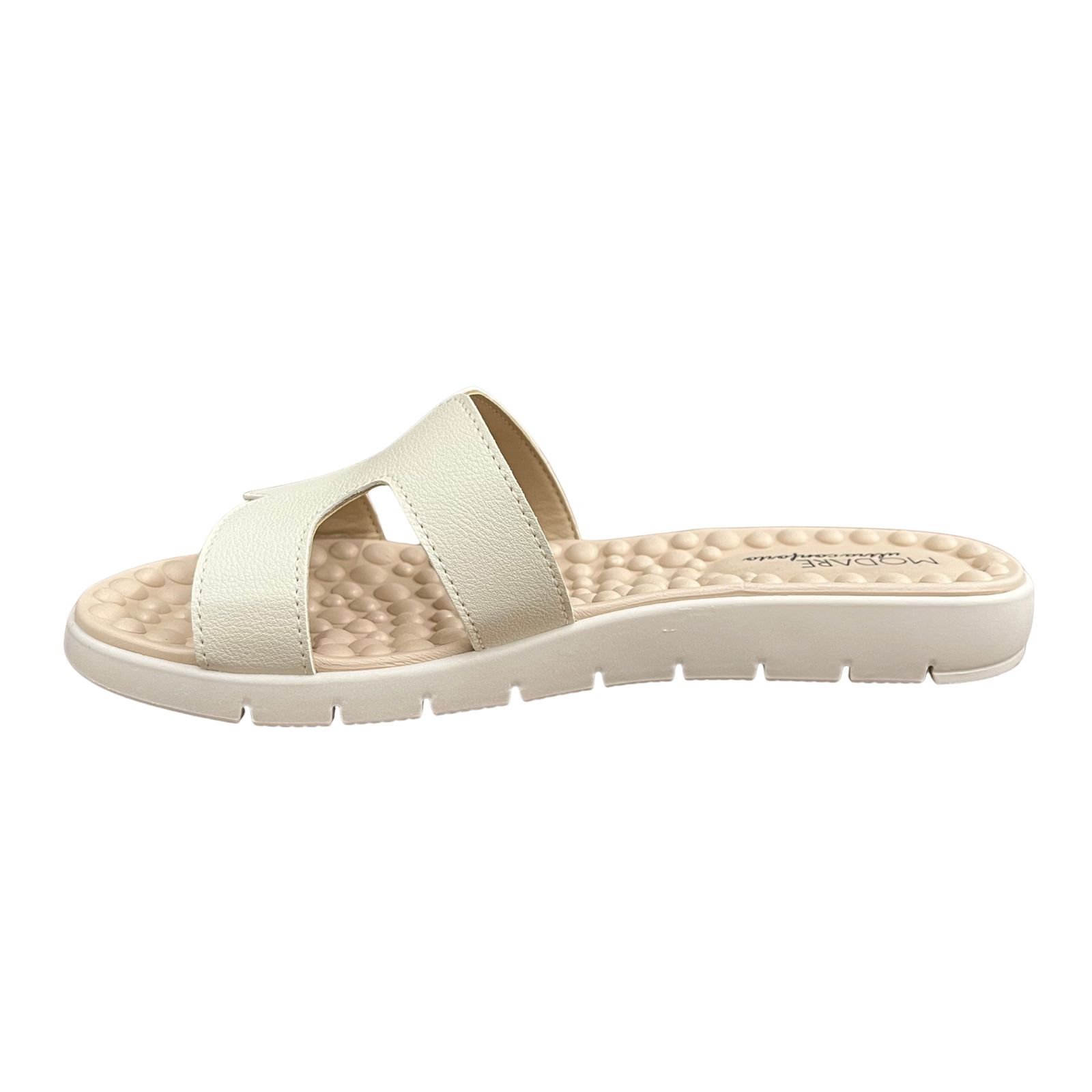 Tamanco Chinelo Slide Feminino Modare 7162.330 Off White 5