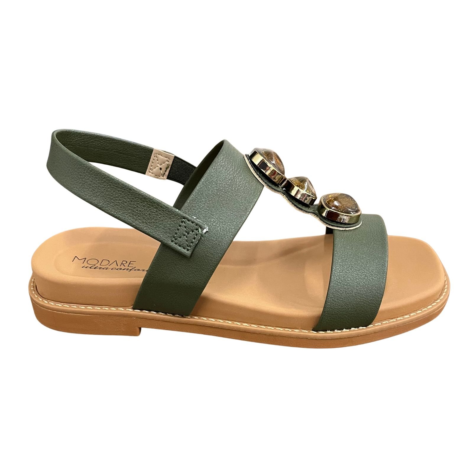 Sandália Feminina Rasteira Calce Fácil Modare 7205.106