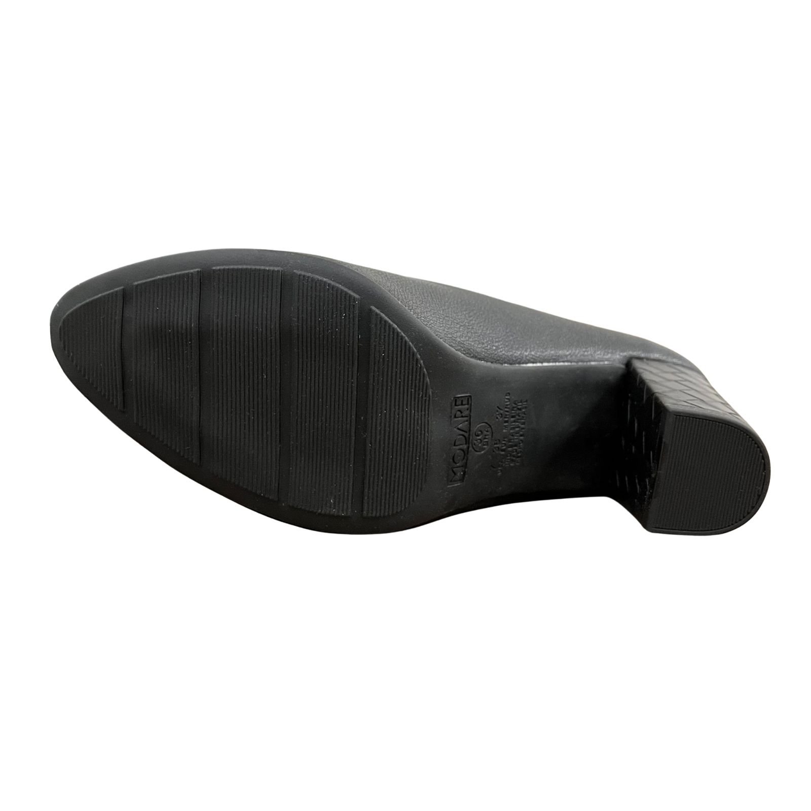 Sapato Scarpin Salto Bloco Feminino Modare 7377.105 Preto 4