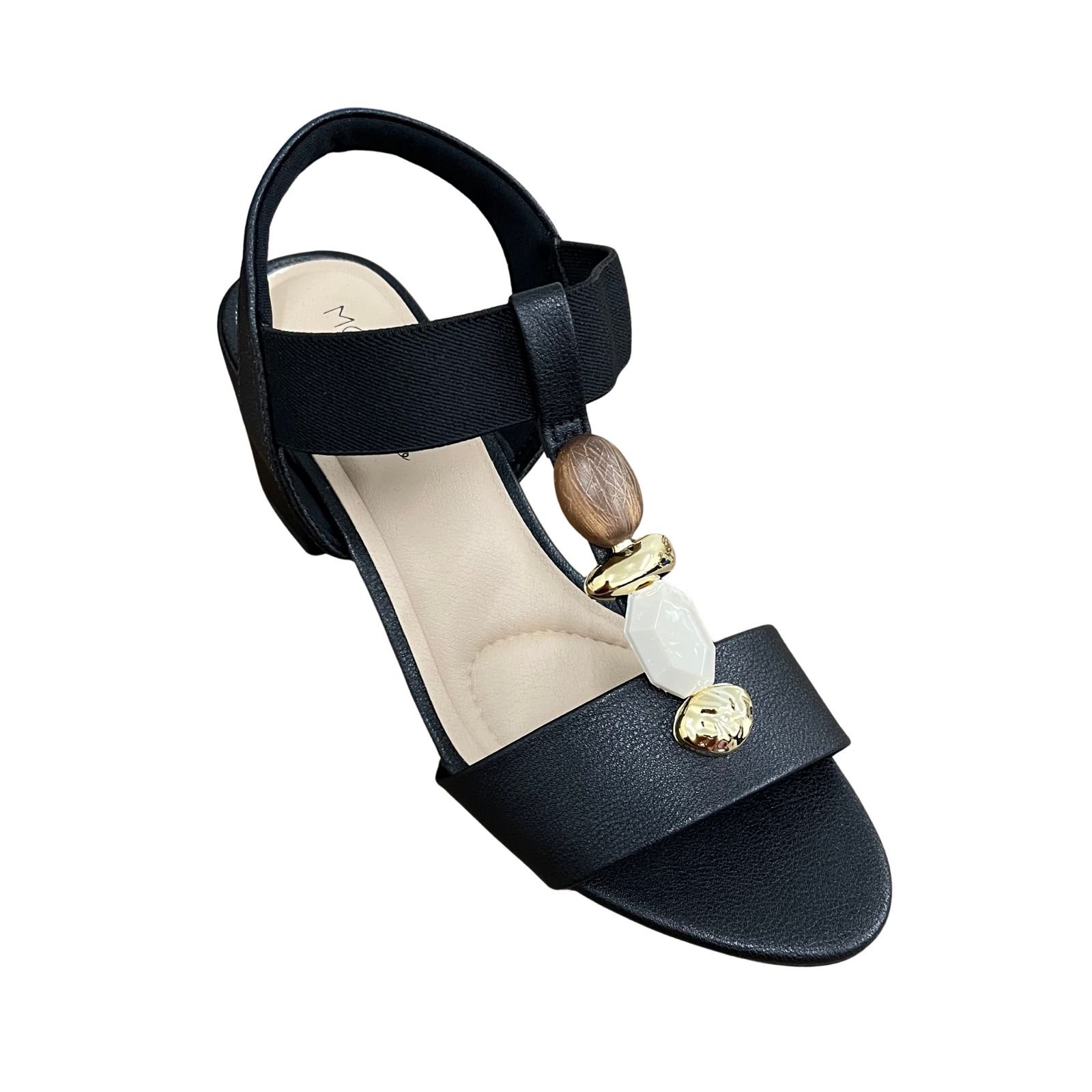 Sandália Feminina Salto Bloco Modare 7109.465 Preto 2