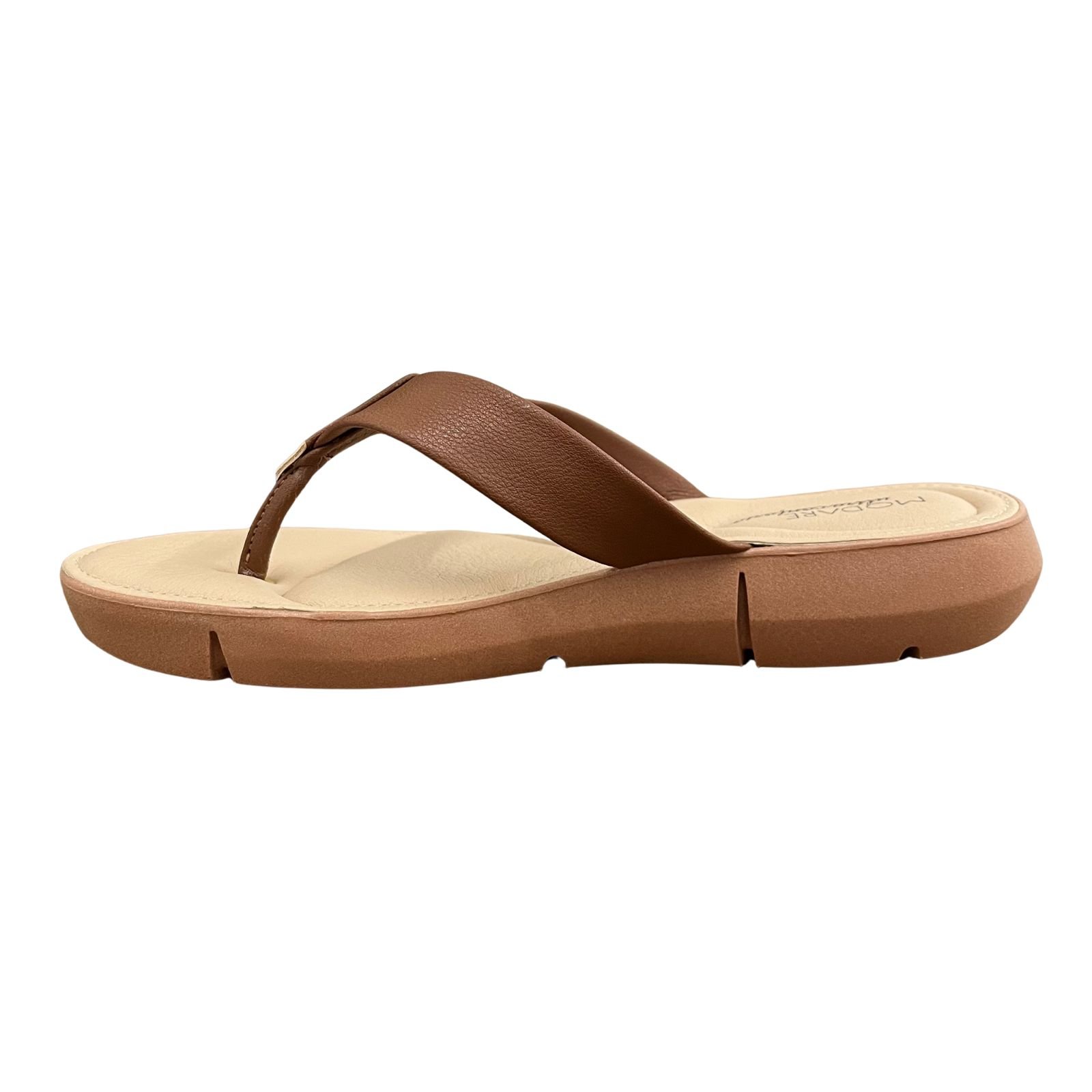 Chinelo Feminino Salto Modare Ultraconforto 7199.104 Marrom 5
