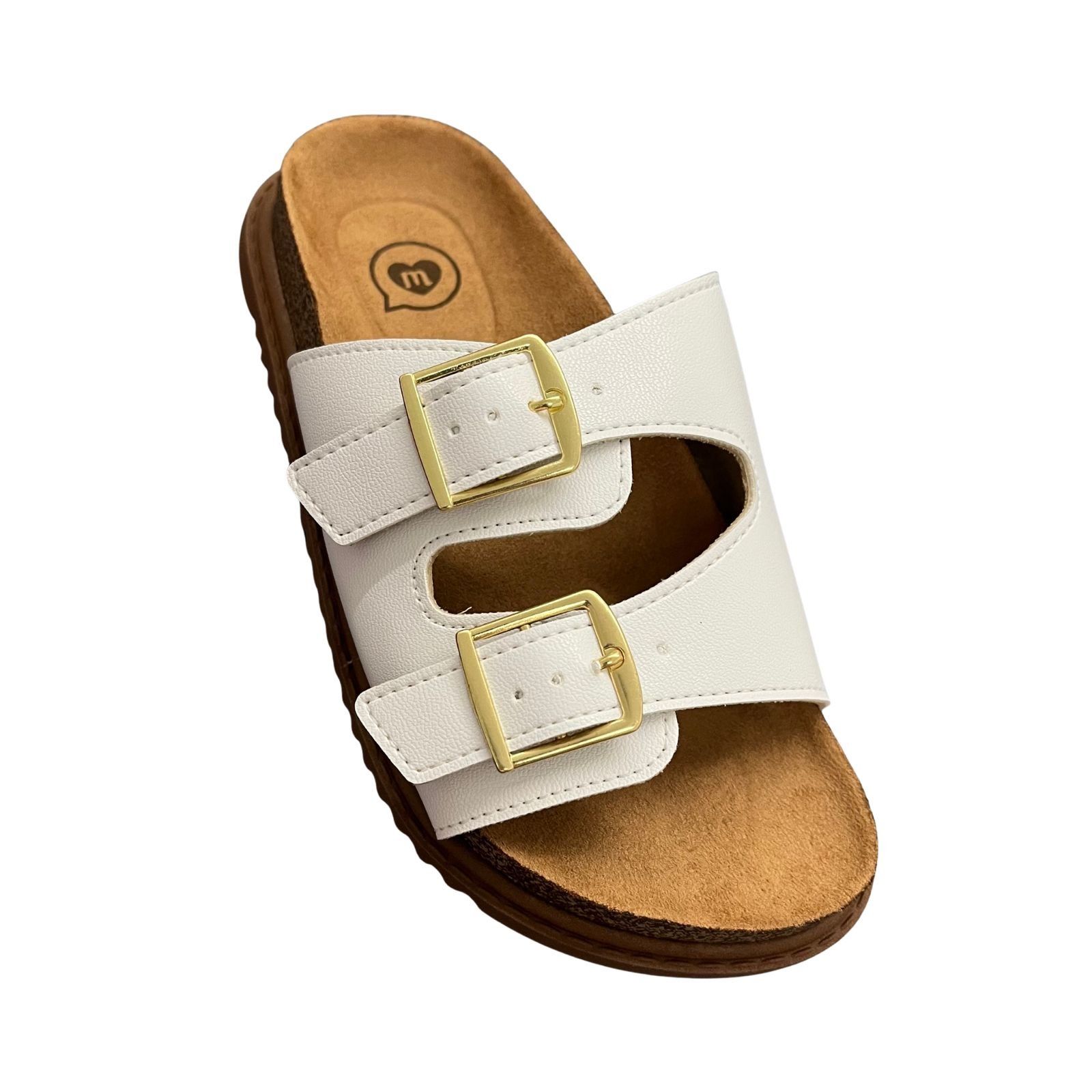 Sandália Papete Infantil Menina Molekinha 2357.103 Branco 2