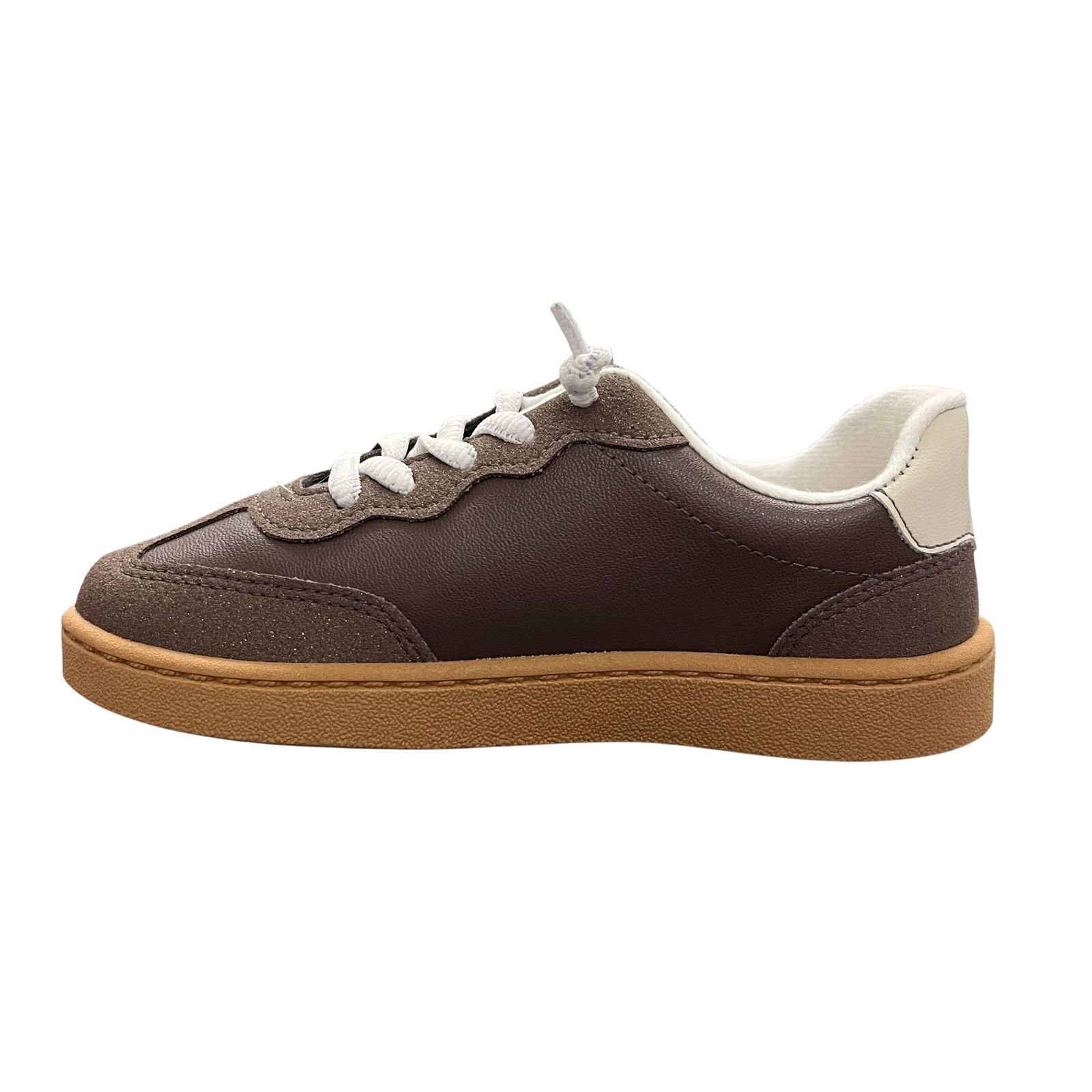 Tênis Infantil Menina Molekinha Calce Fácil 2574.116 Marrom 4