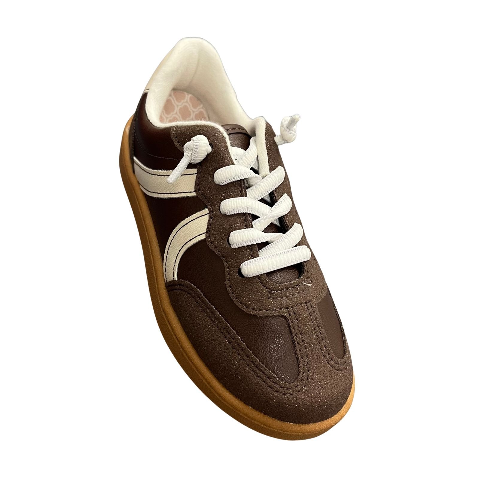 Tênis Infantil Menina Molekinha Calce Fácil 2574.116 Marrom 2