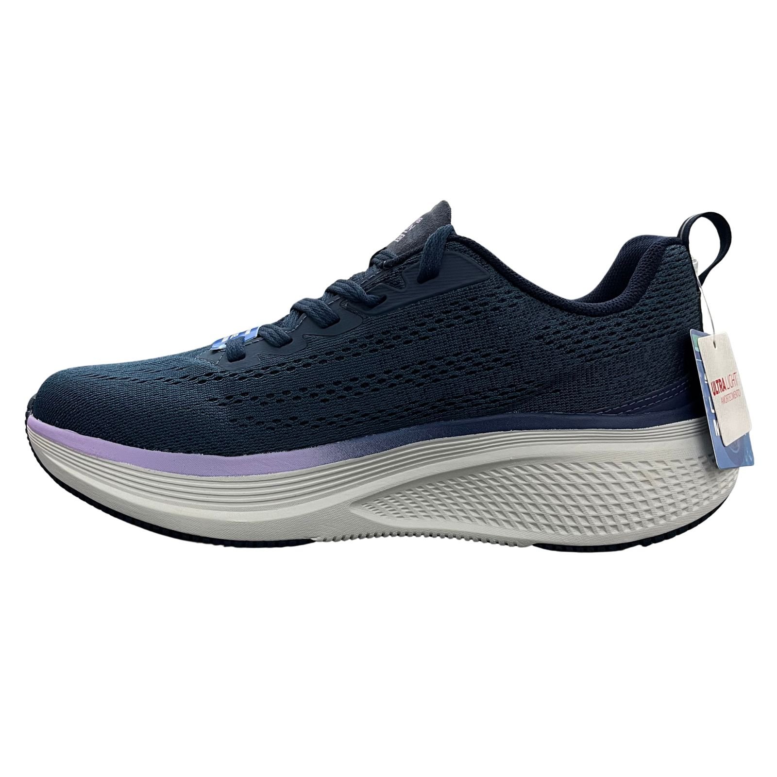 Tênis Esportivo Feminino Skechers Go Run Elevate 129000 Azul Marinho/Lavanda 4