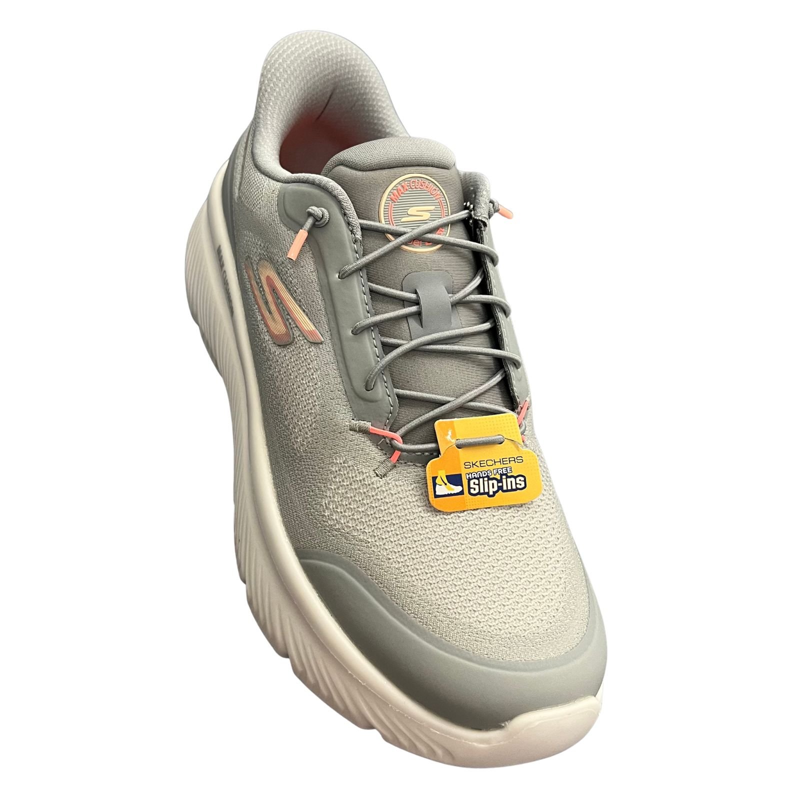 Tênis Feminino Slip-Ins Skechers Go Walk Max 125881 Cinza 2