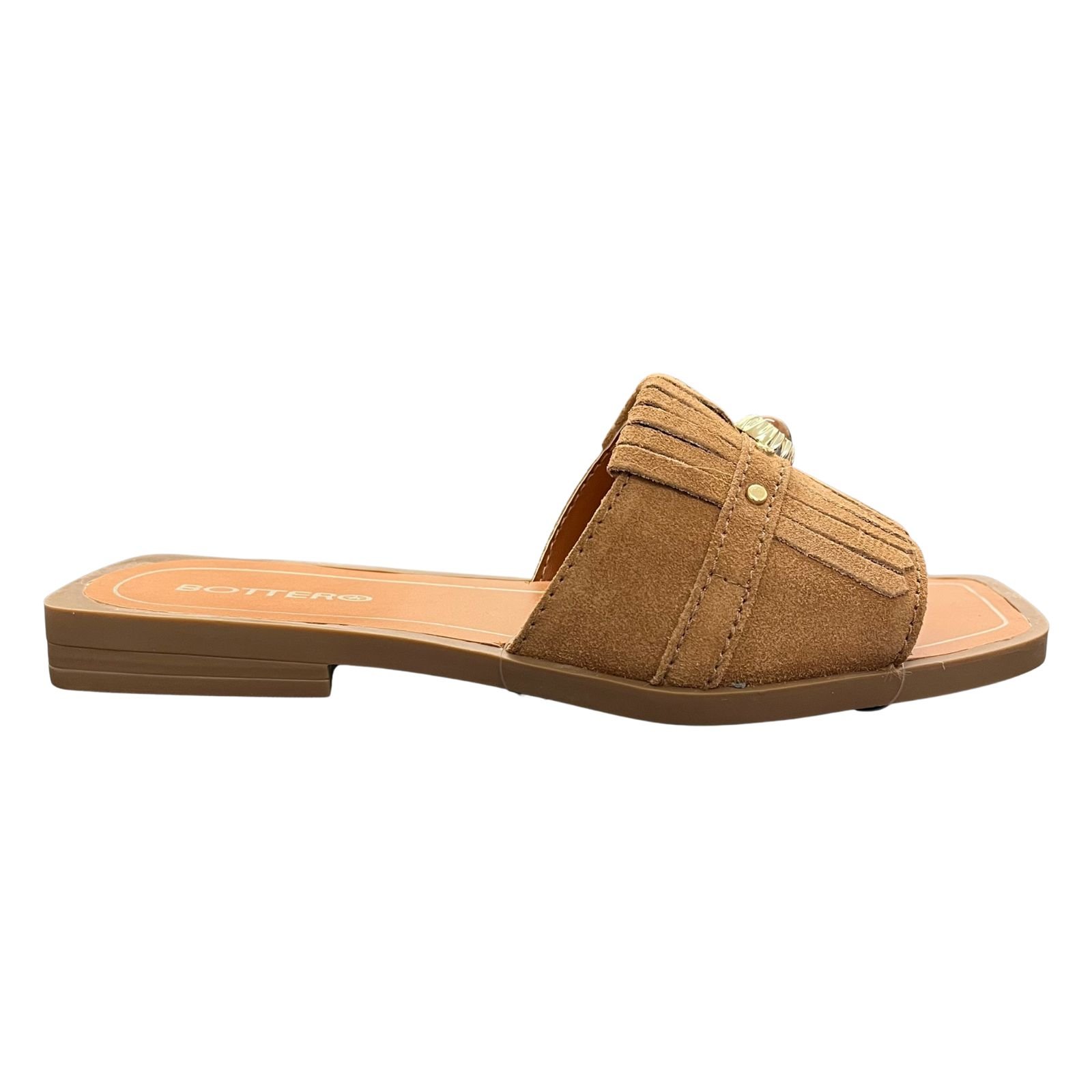 Sandália Rasteira Feminina Bottero Em Couro 368307