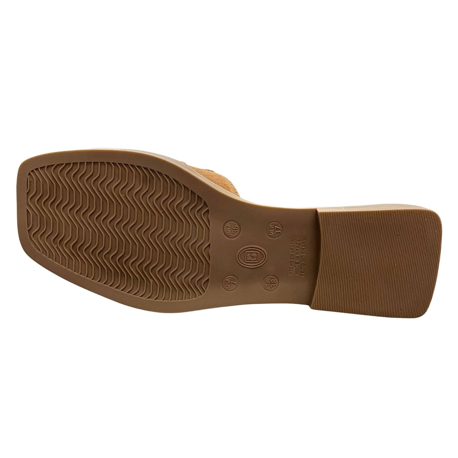 Sandália Rasteira Feminina Bottero Em Couro 368307 Castanho 3