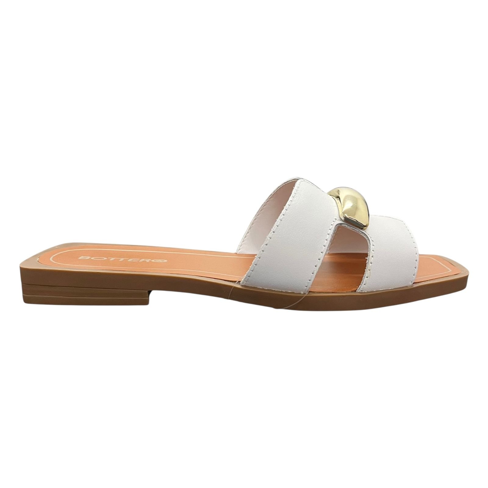 Sandália Rasteira Feminina Bottero Em Couro 368306