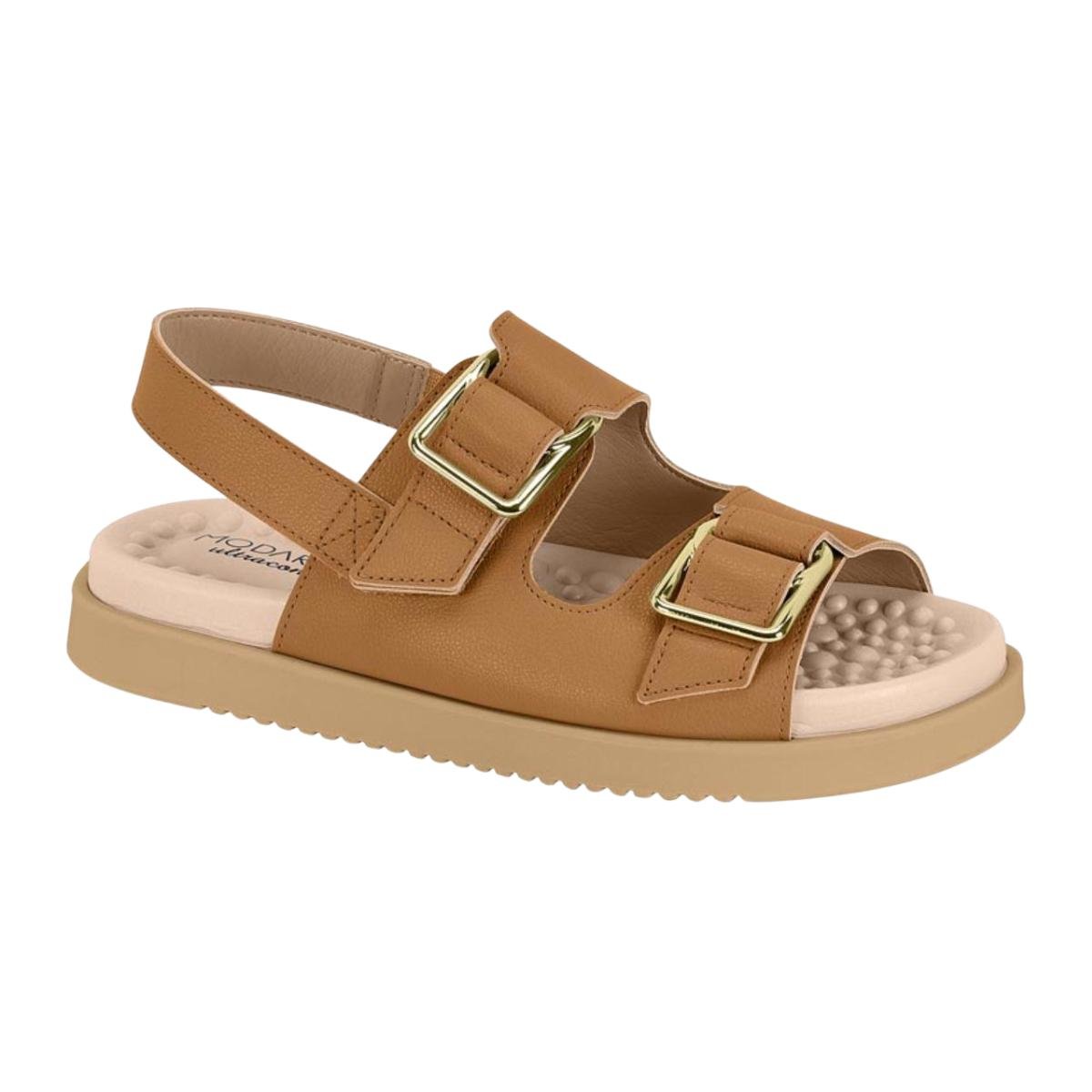 Sandália Papete Casual Feminino  Modare 7178121 Marrom