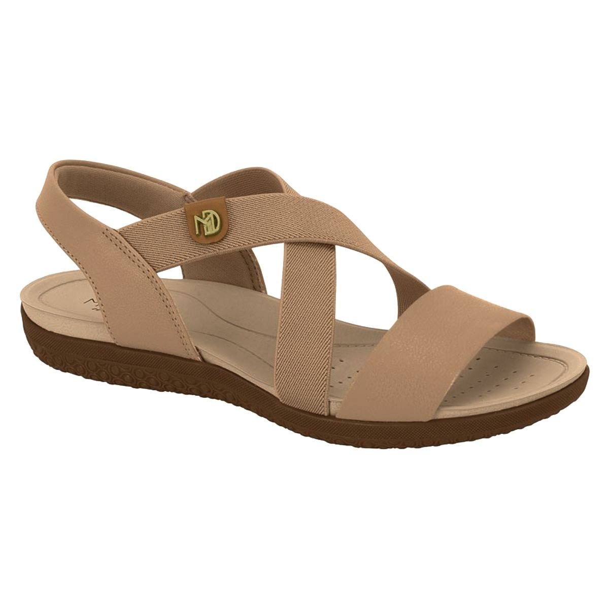 Sandália Flat Casual Feminino Modare 7125249 Nude