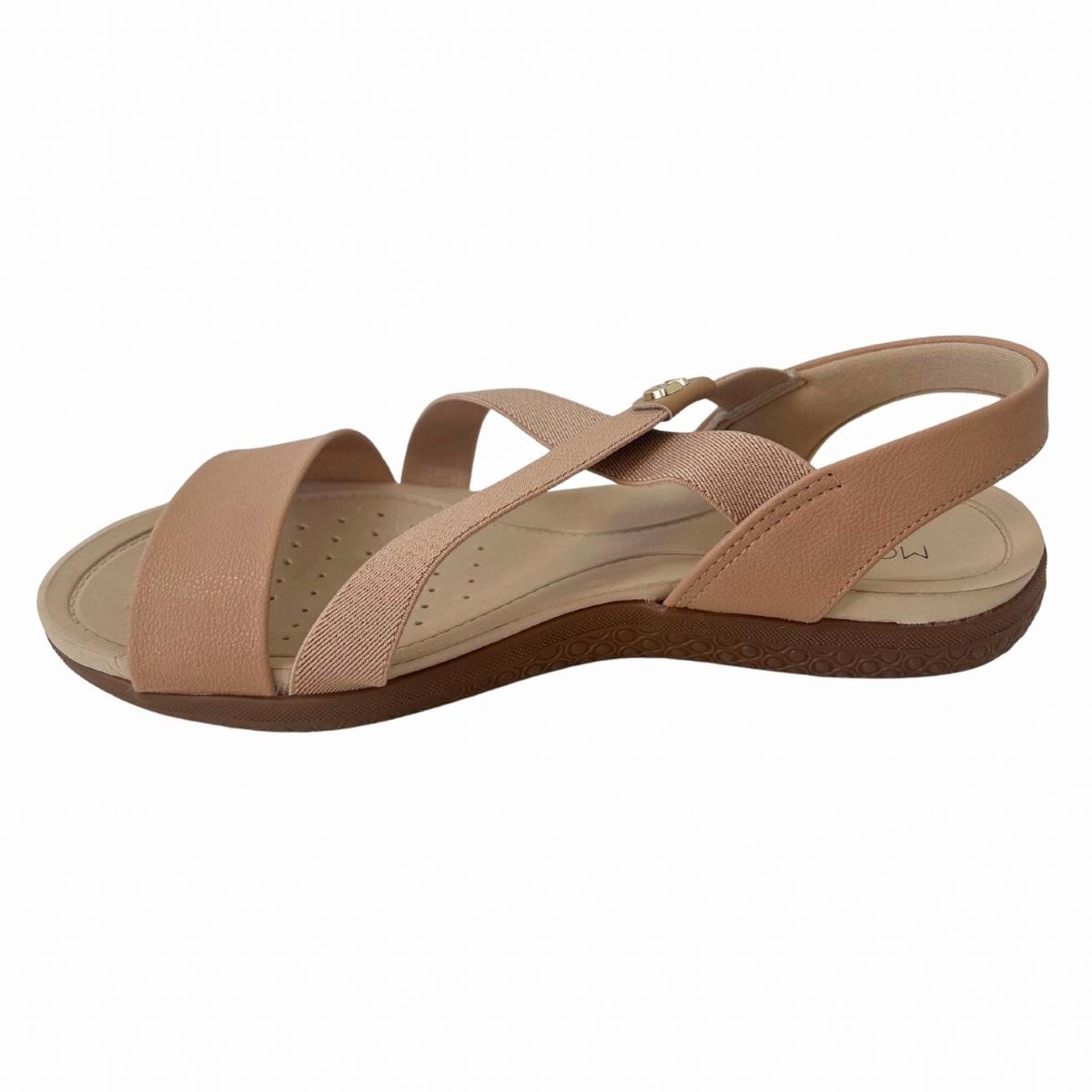 Sandália Flat Casual Feminino Modare 7125249 Nude Nude 3
