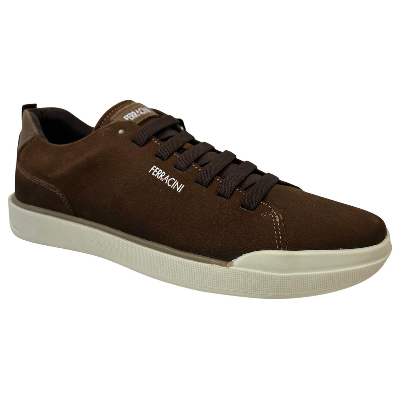 Sapatênis Casual Masculino Ferracini Star 1065-617F Marrom