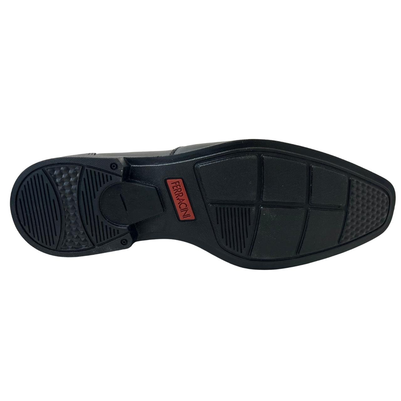 Sapato Social Masculino Ferracini London 4462-281G Preto Preto 6