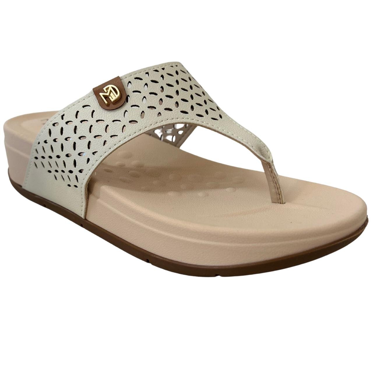 Tamanco Flatform Casual Feminino Modare 7207104 Off White