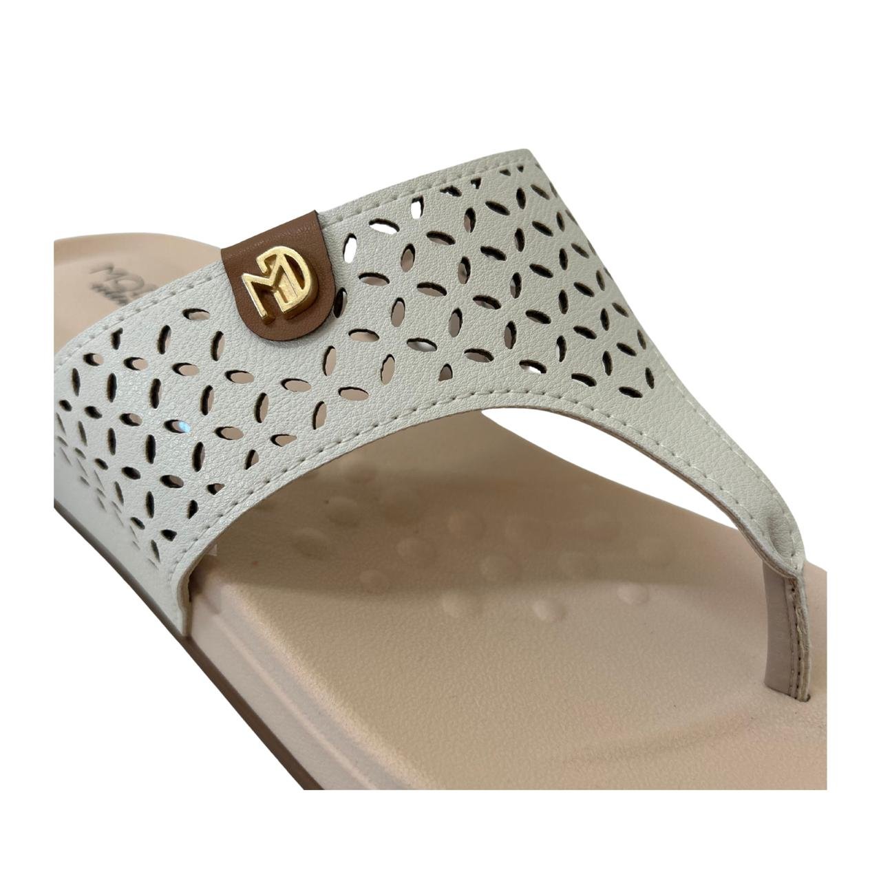 Tamanco Flatform Casual Feminino Modare 7207104 Off White Off White 6