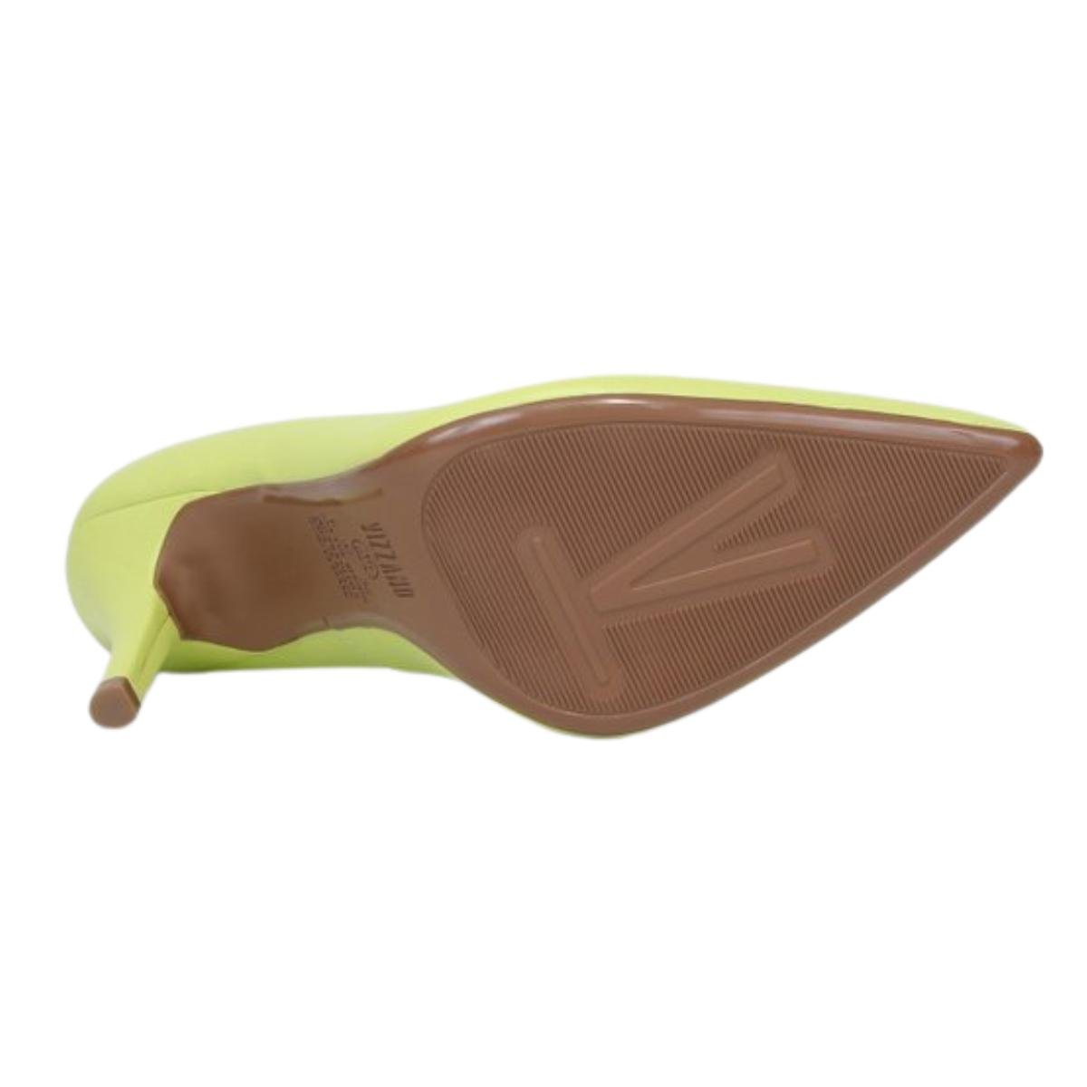 Sapato Scarpin Salto Fino Casual Feminino Vizzano 11841101 Verde Claro Verde Claro 5